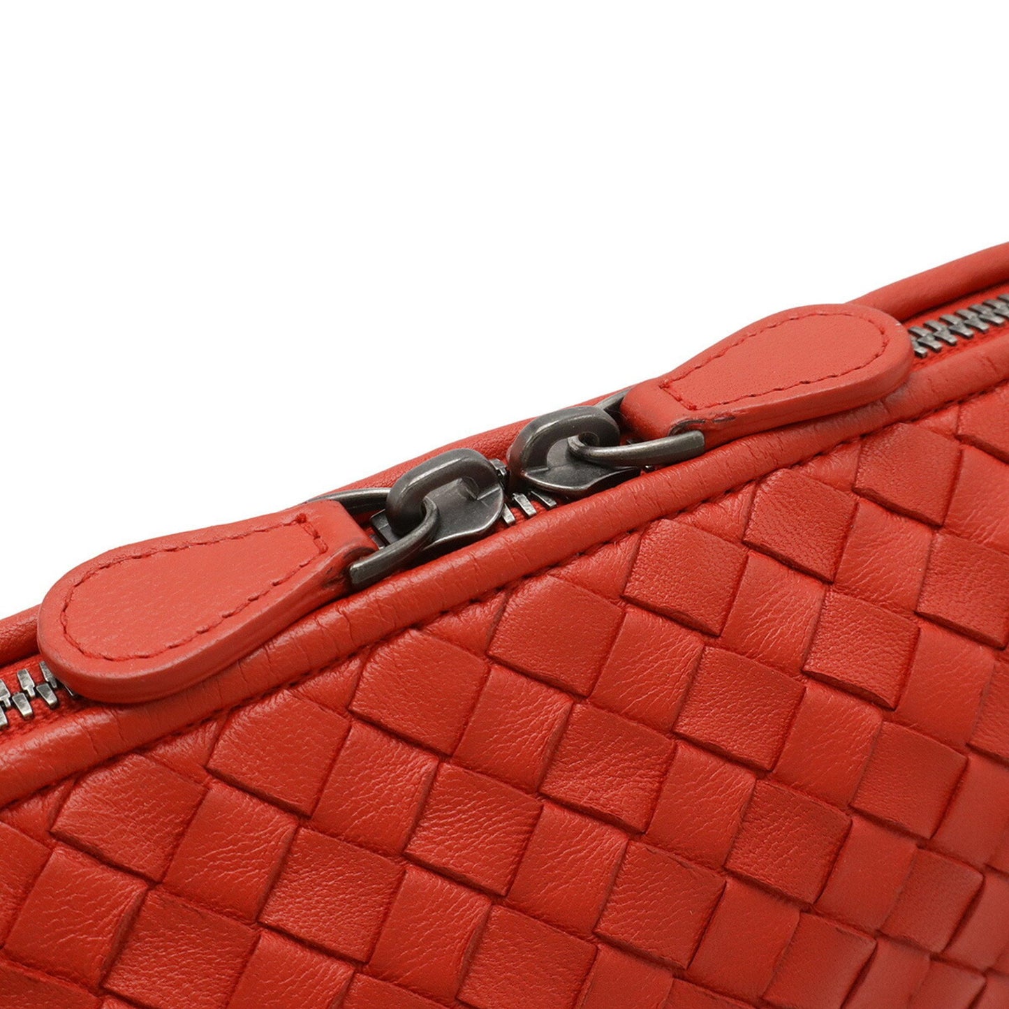 Bottega Veneta Loop, Red, Leather, shoulder