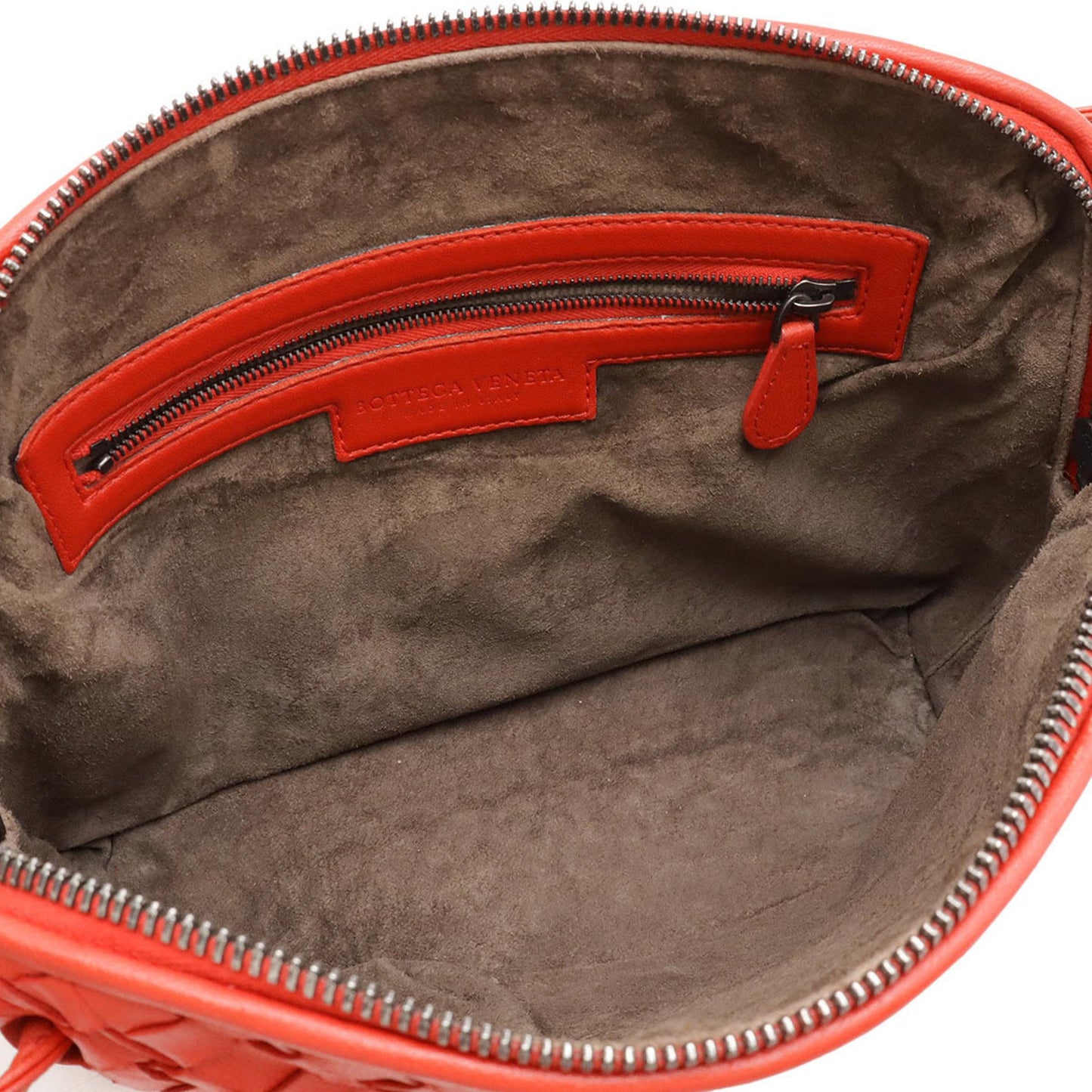 Bottega Veneta Loop, Red, Leather, shoulder