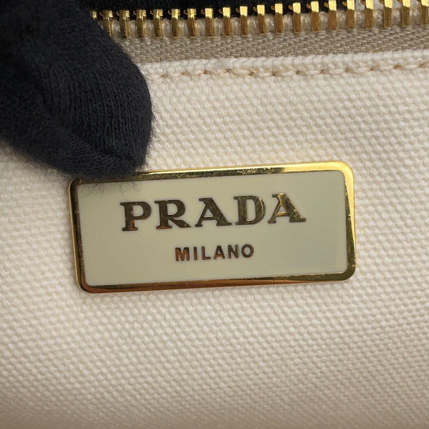 Prada Camera, Multicolour, Canvas, tote