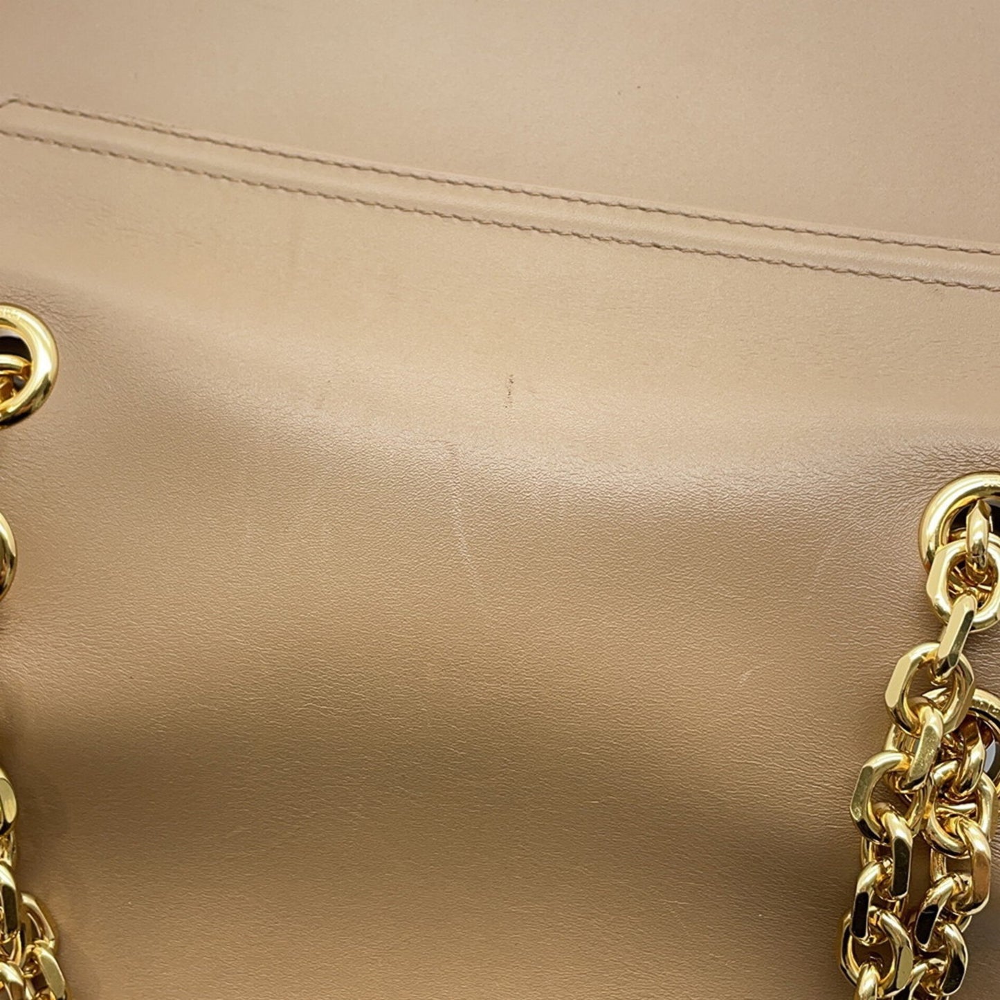 Céline C Bag, Beige, Leather, shoulder