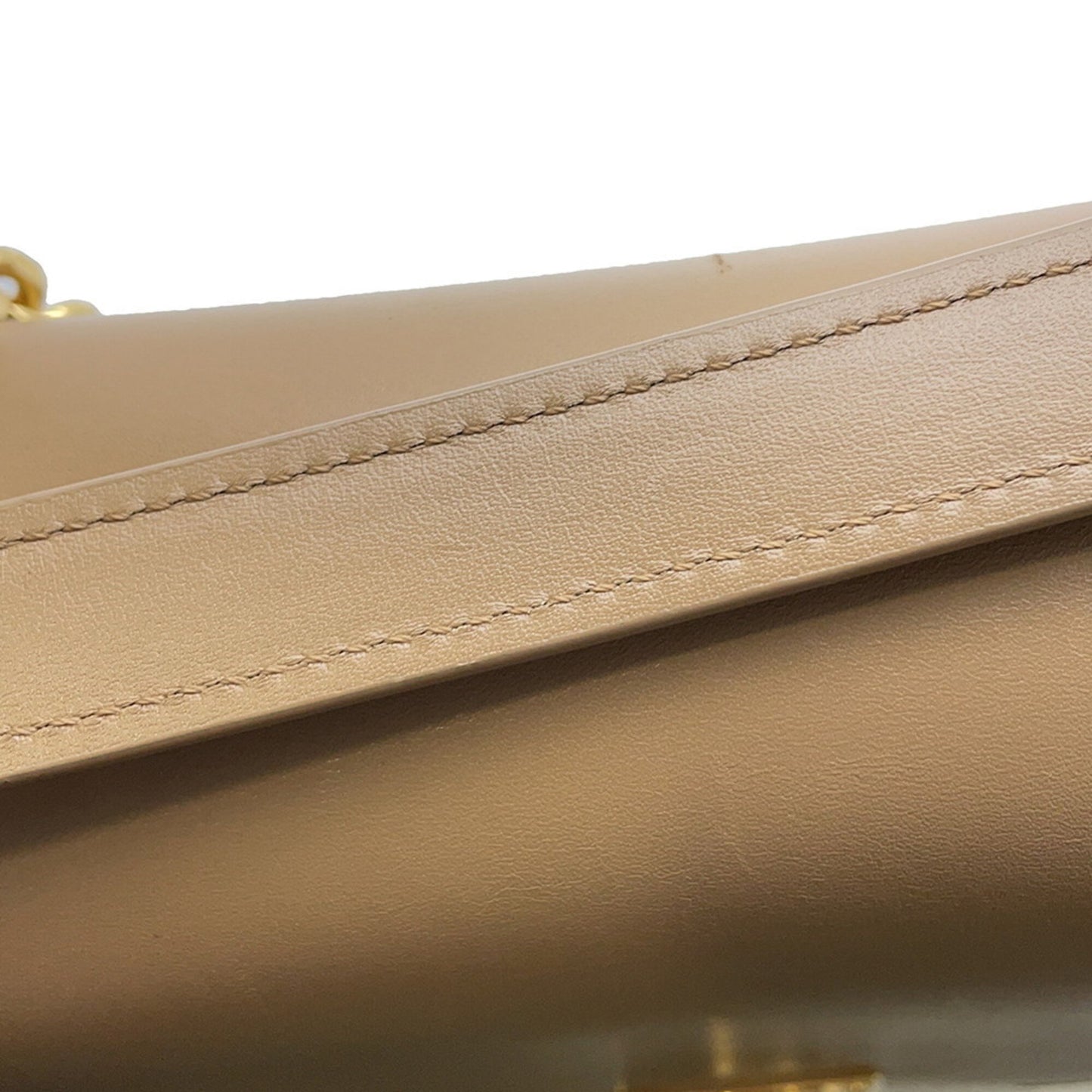 Céline C Bag, Beige, Leather, shoulder