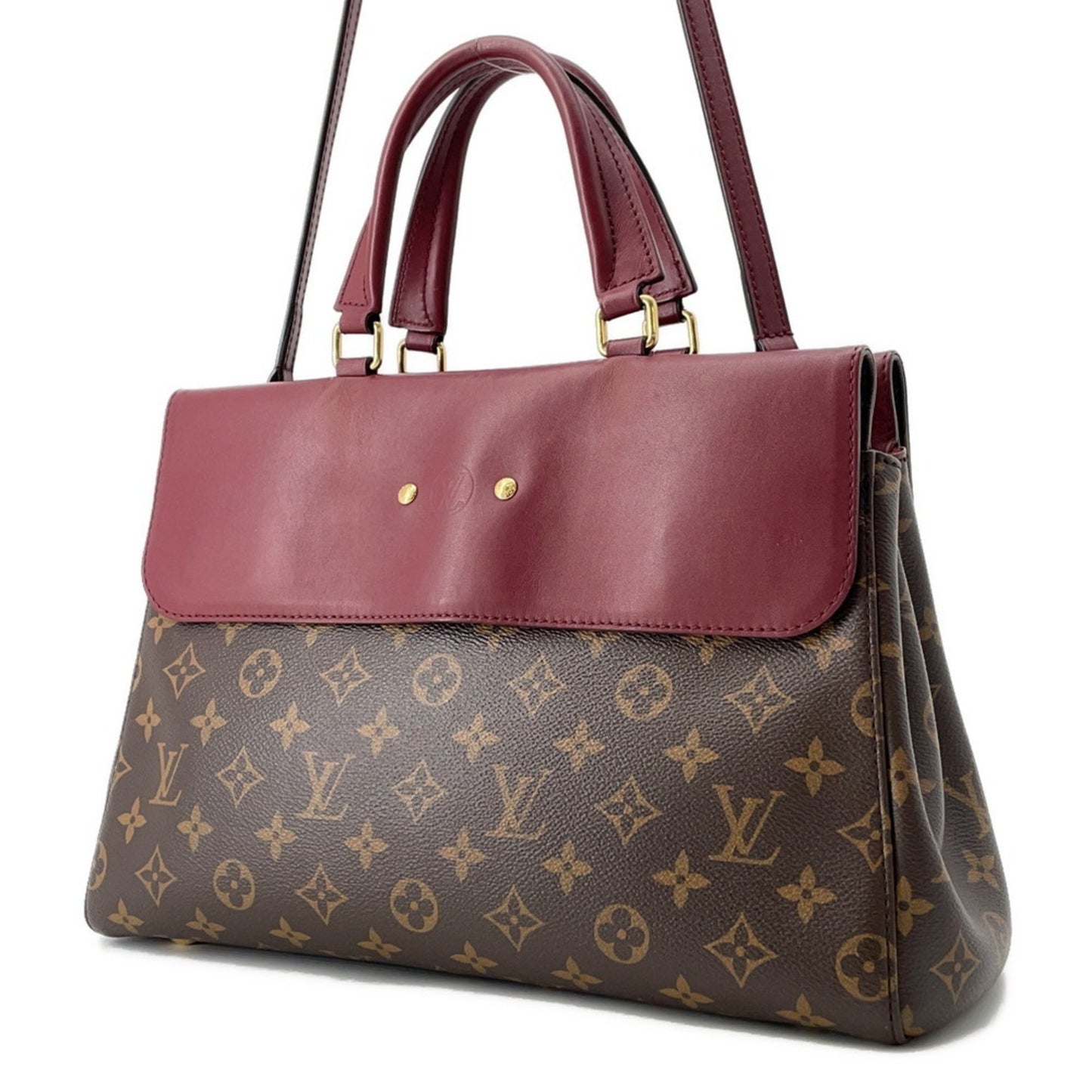 Louis Vuitton Vénus, Brown, Canvas, handbag