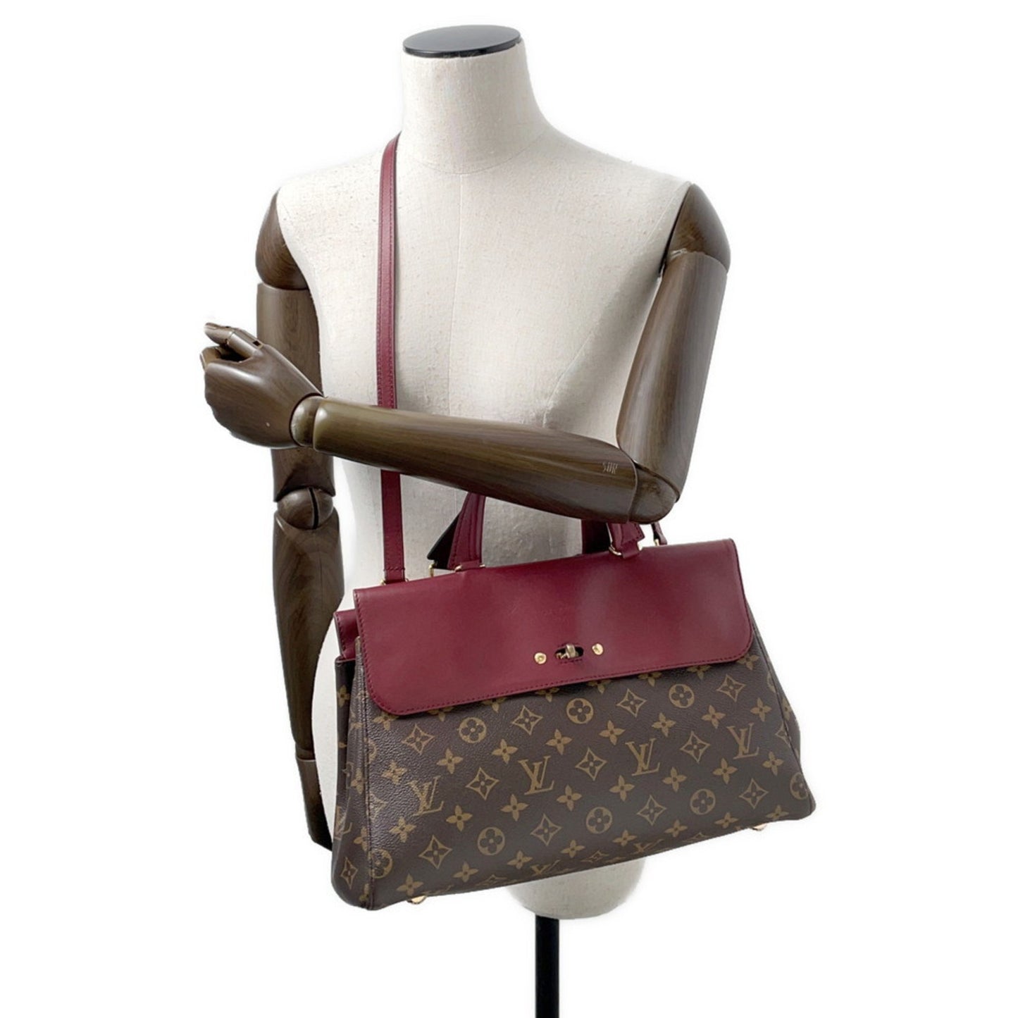 Louis Vuitton Vénus, Brown, Canvas, handbag