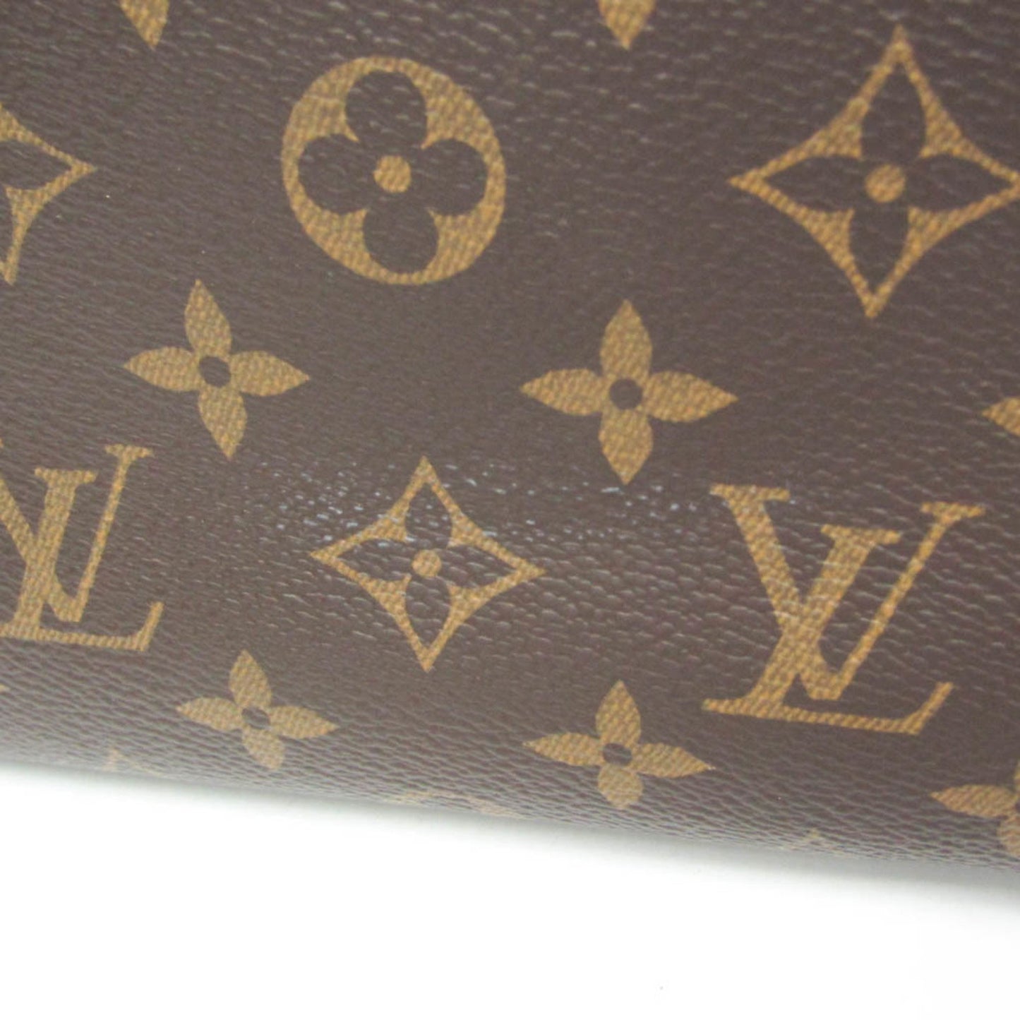 Louis Vuitton Pallas, Brown, Canvas, handbag