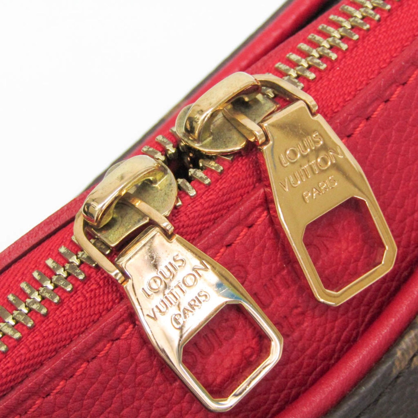 Louis Vuitton Pallas, Brown, Canvas, handbag