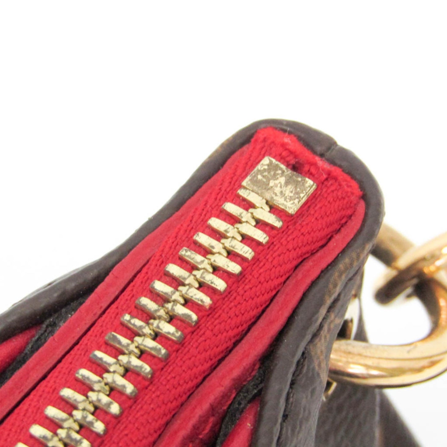 Louis Vuitton Pallas, Brown, Canvas, handbag