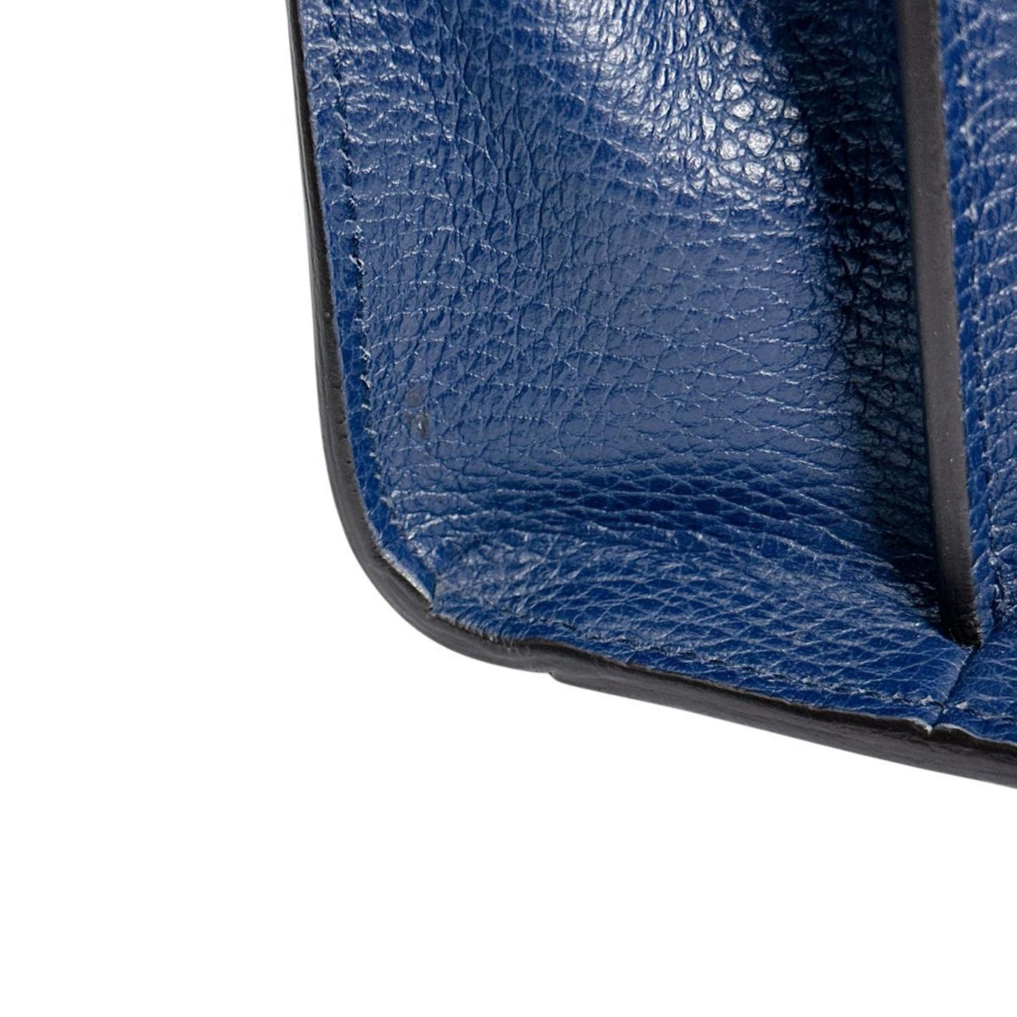 Gucci Nymphaea, Blue, Leather, handbag