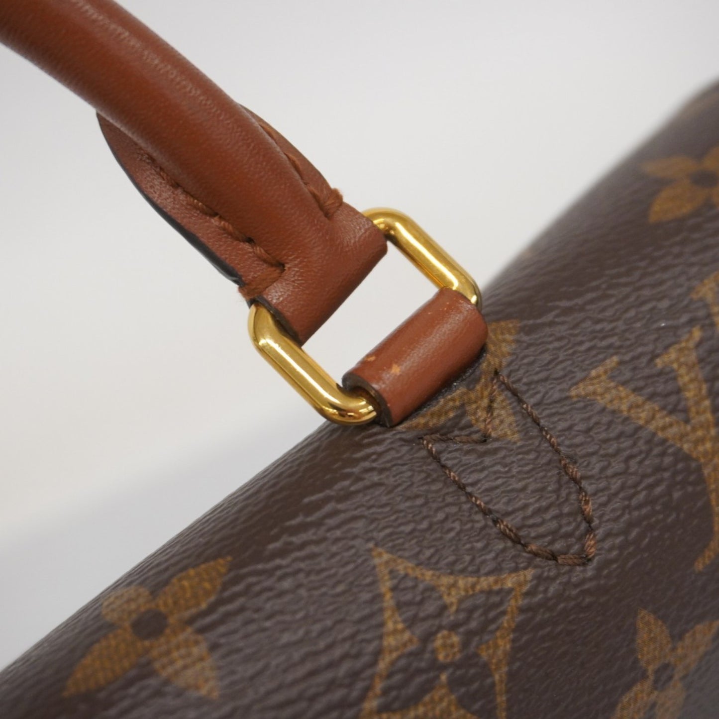 Louis Vuitton Vaugirard, Brown, Canvas, handbag