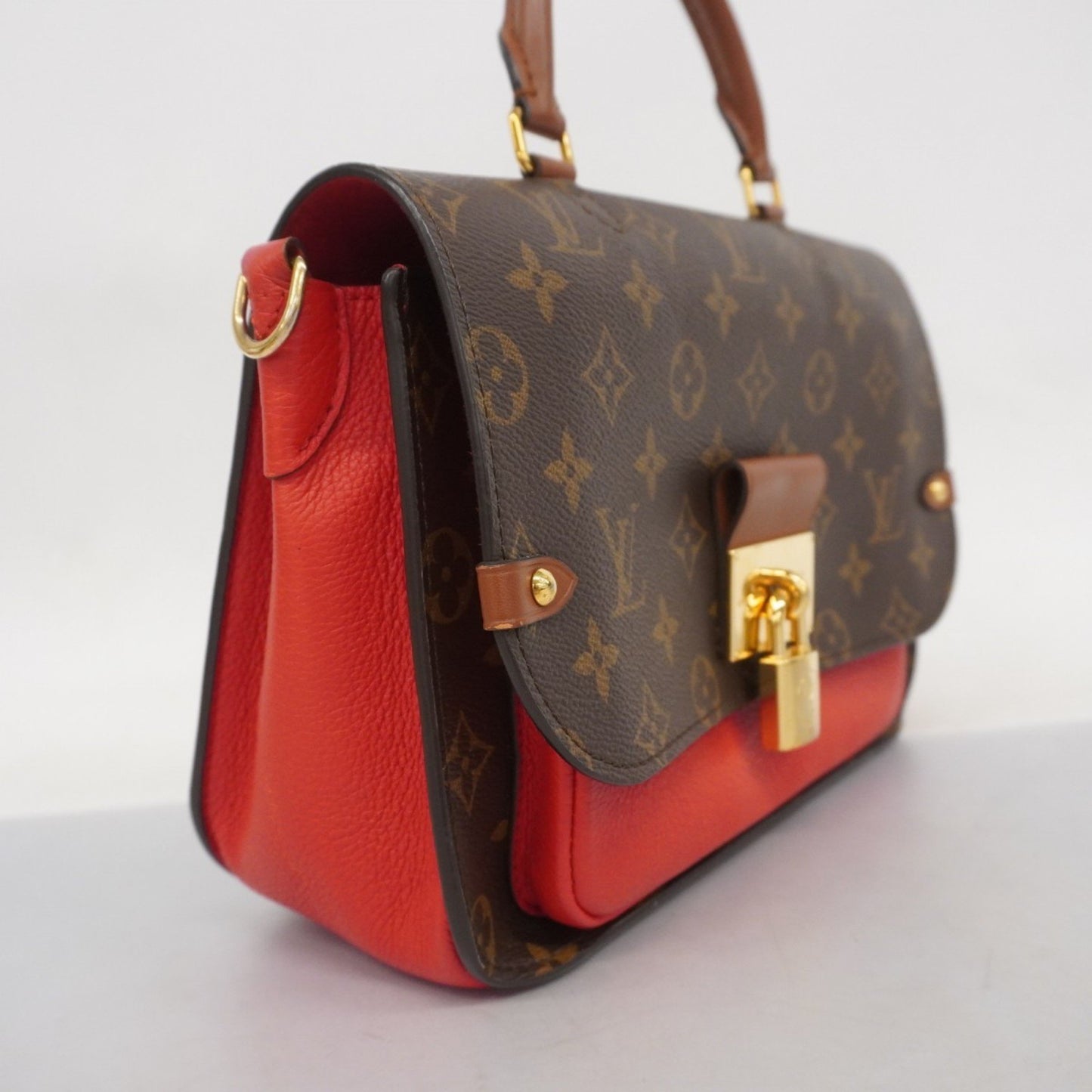 Louis Vuitton Vaugirard, Brown, Canvas, handbag