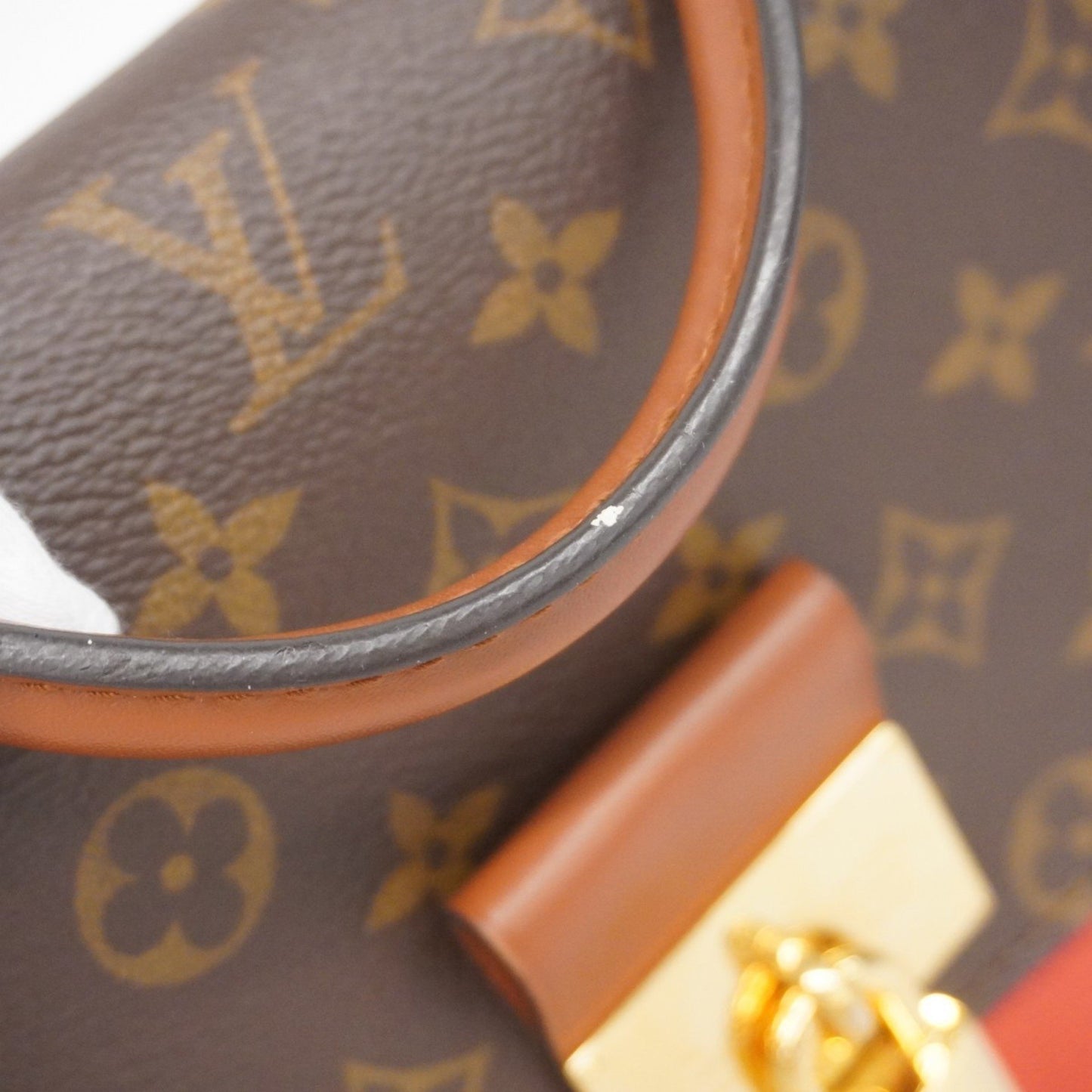 Louis Vuitton Vaugirard, Brown, Canvas, handbag