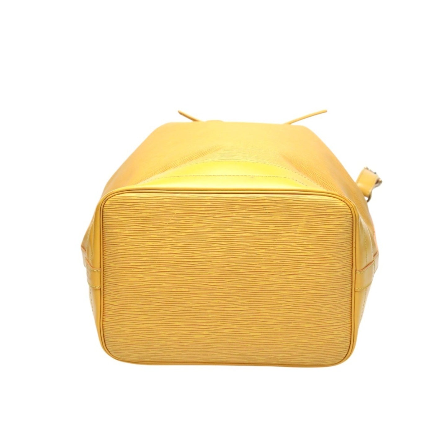 Louis Vuitton Noé, Yellow, Leather, shoulder