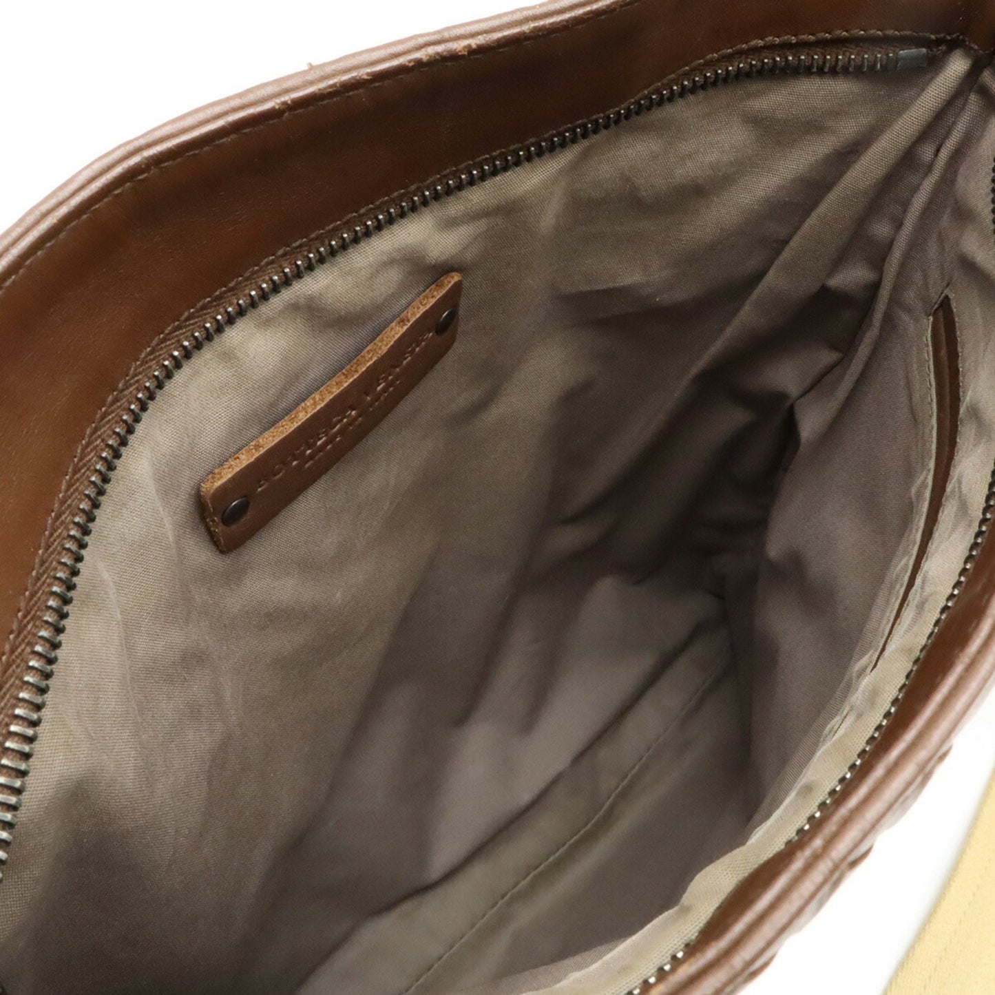 Bottega Veneta Intrecciato, Brown, Leather, shoulder