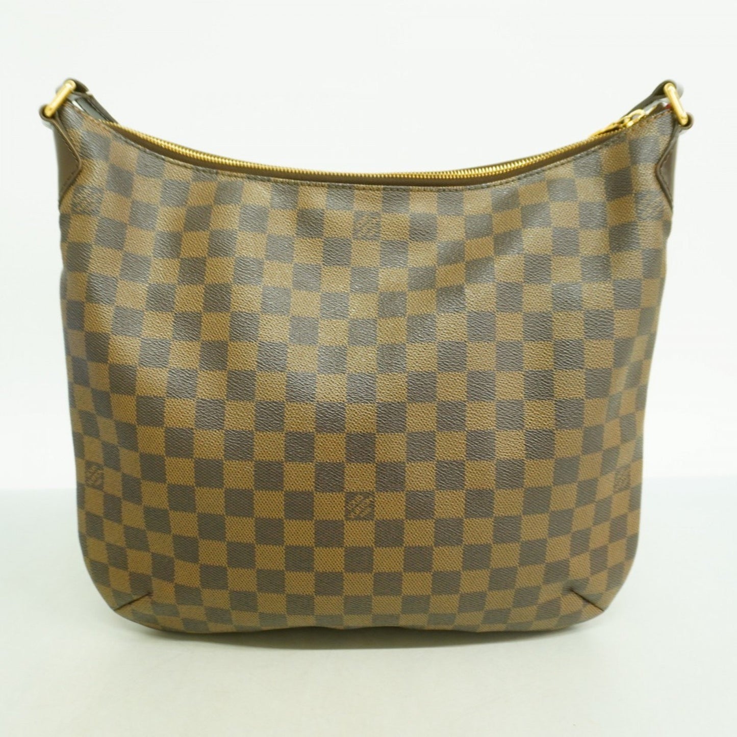 Louis Vuitton Bloomsbury, Brown, Canvas, shoulder