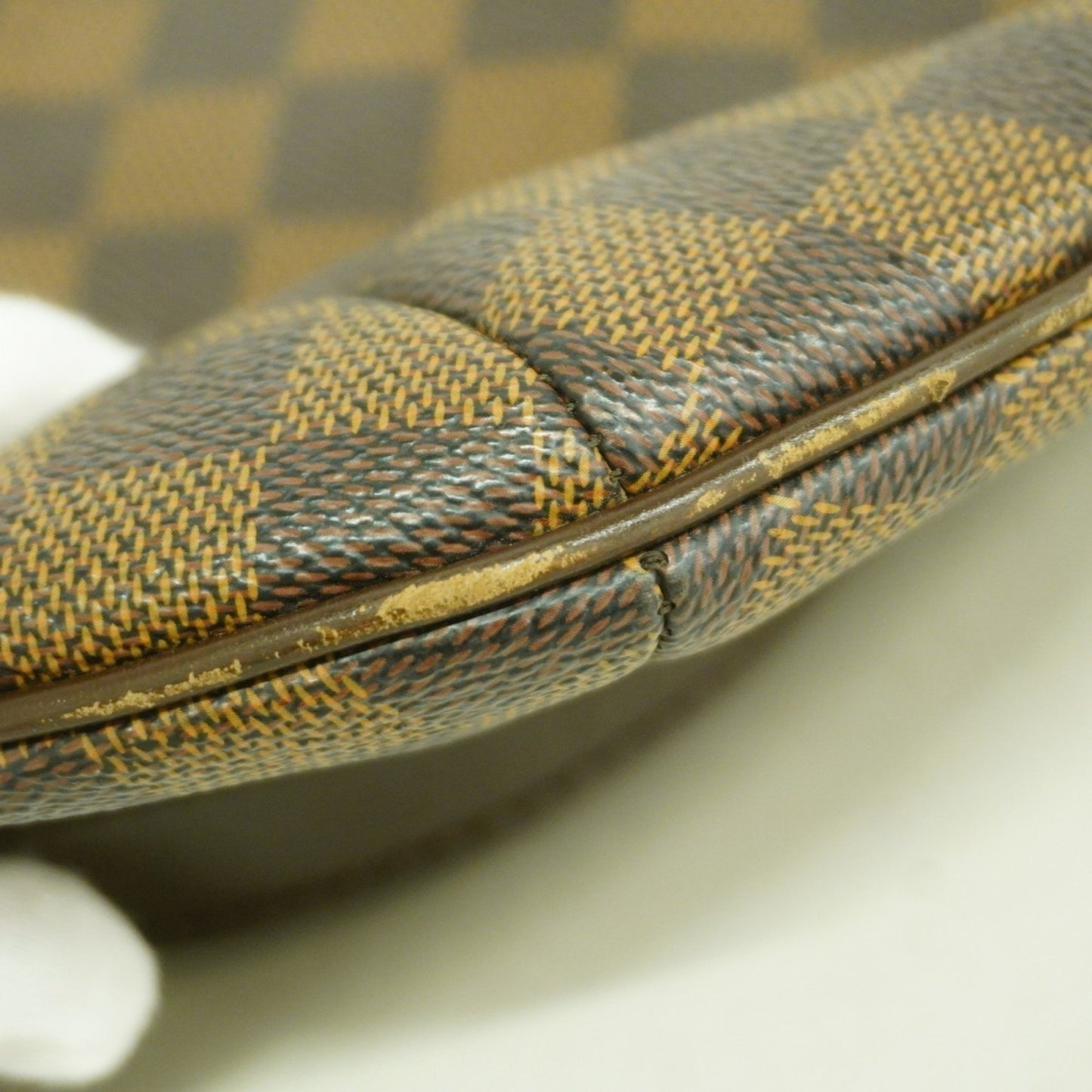 Louis Vuitton Bloomsbury, Brown, Canvas, shoulder