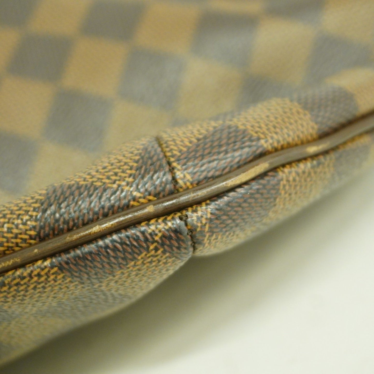 Louis Vuitton Bloomsbury, Brown, Canvas, shoulder