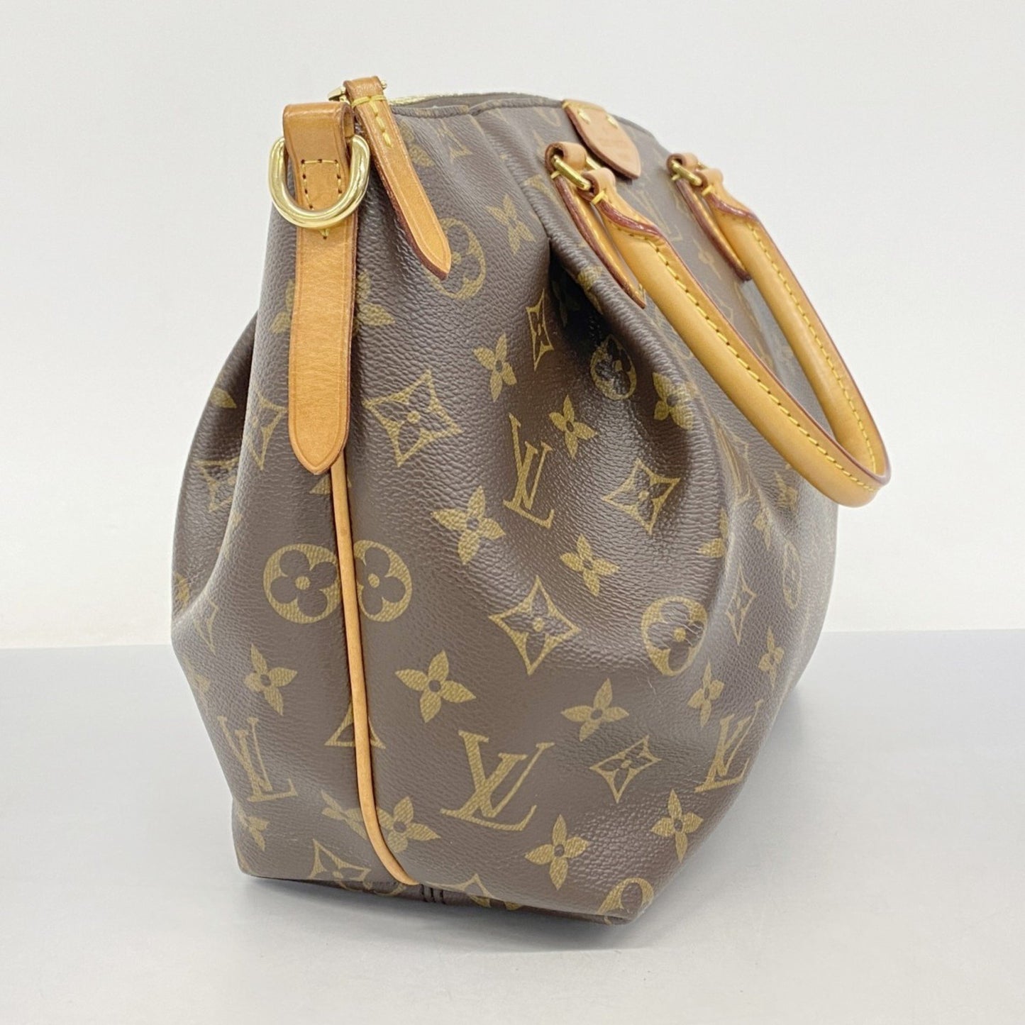 Louis Vuitton Turenne, Brown, Canvas, handbag