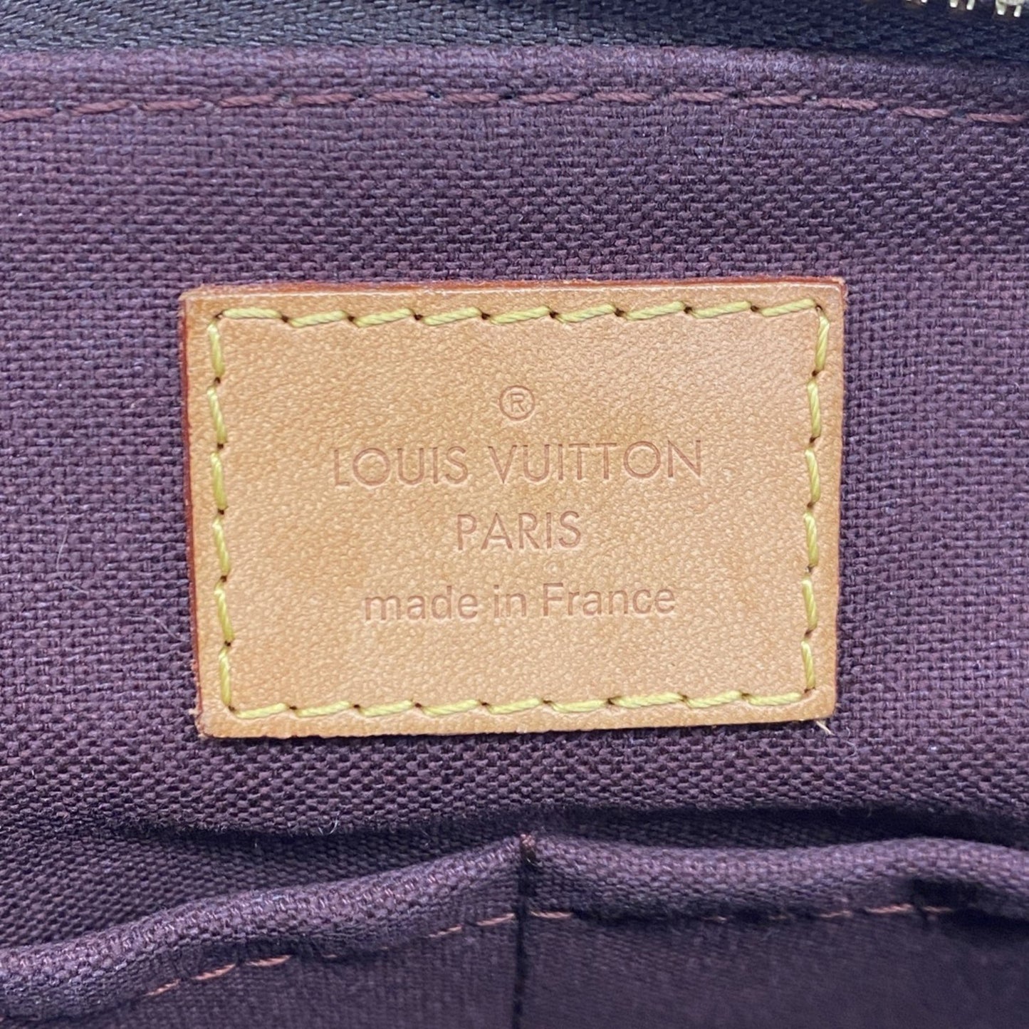 Louis Vuitton Turenne, Brown, Canvas, handbag