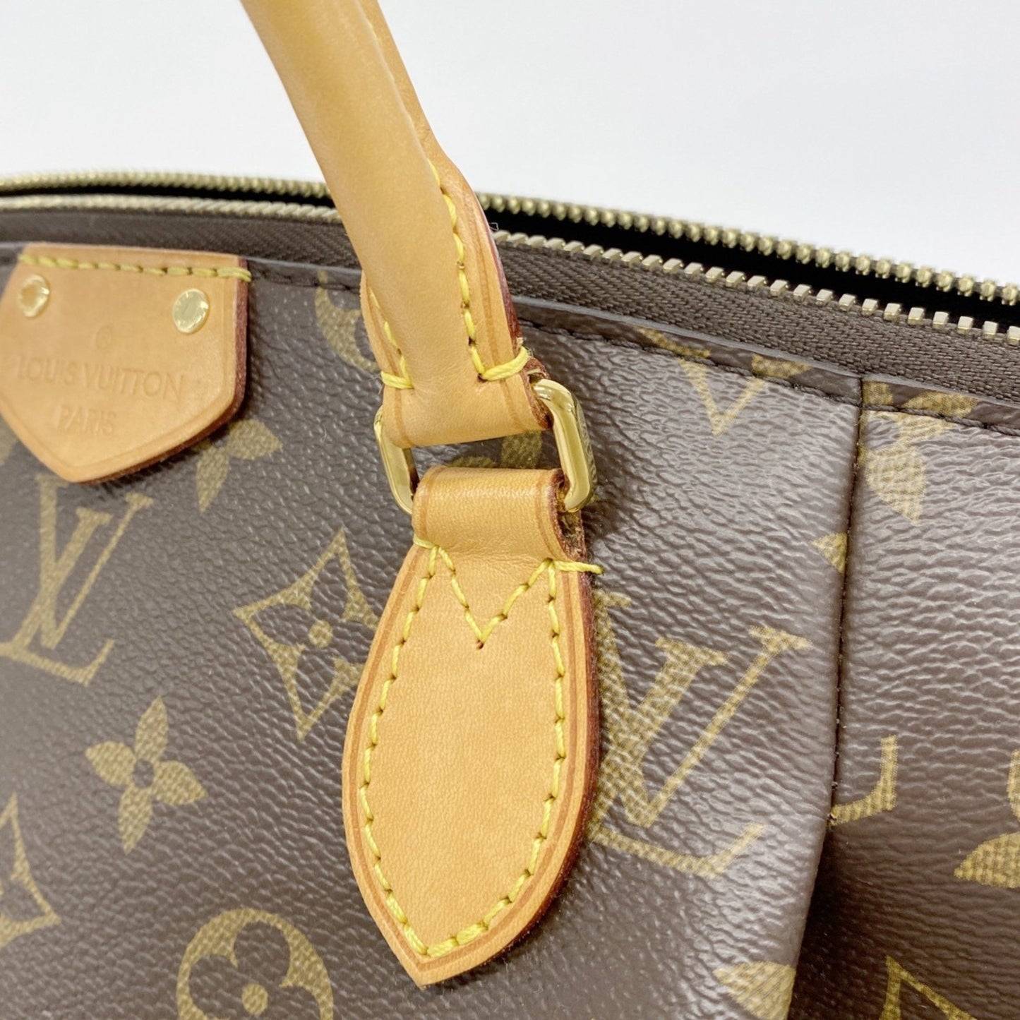 Louis Vuitton Turenne, Brown, Canvas, handbag