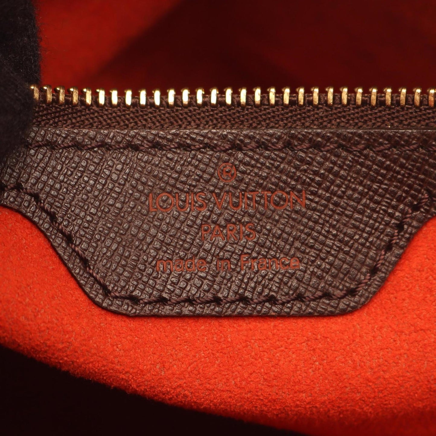 Louis Vuitton Bucket, Brown, "CANVAS, LEATHER", tote