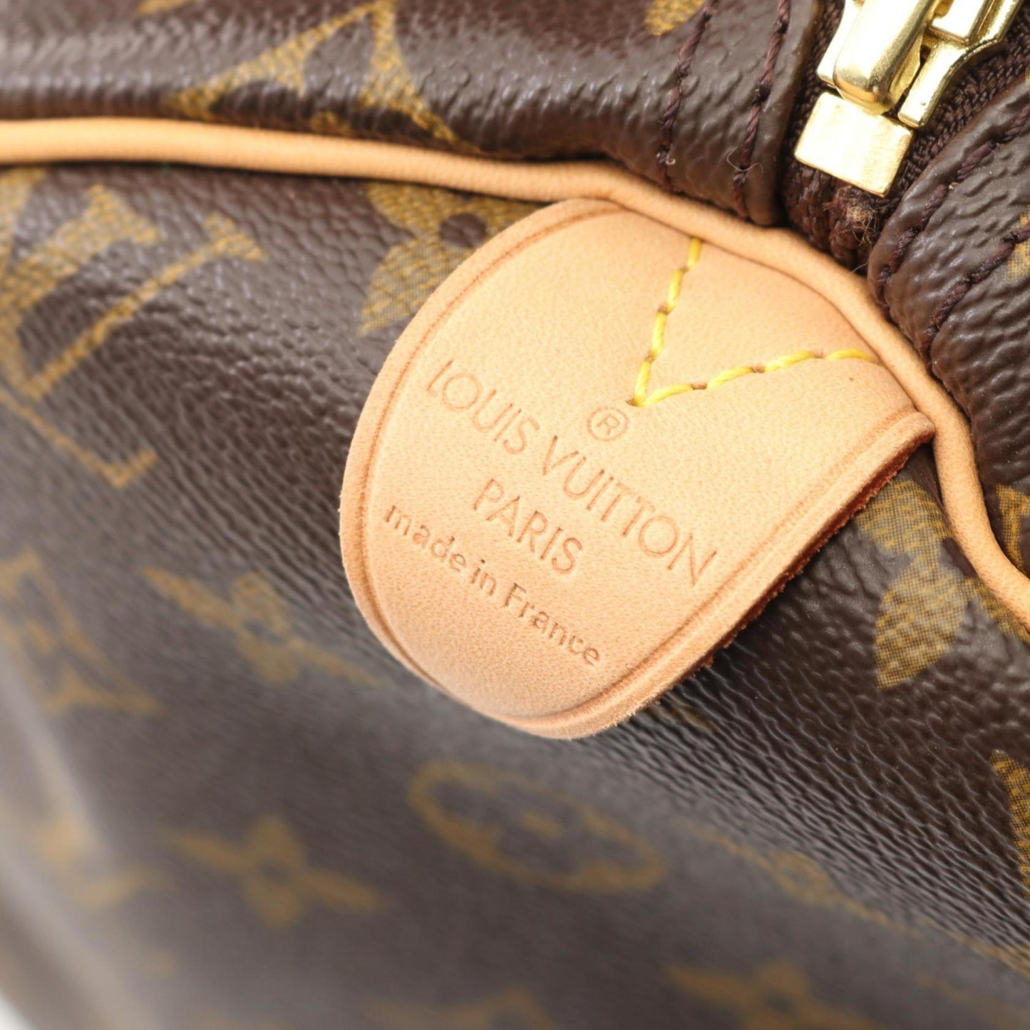Louis Vuitton Speedy 40, Brown, Canvas, handbag