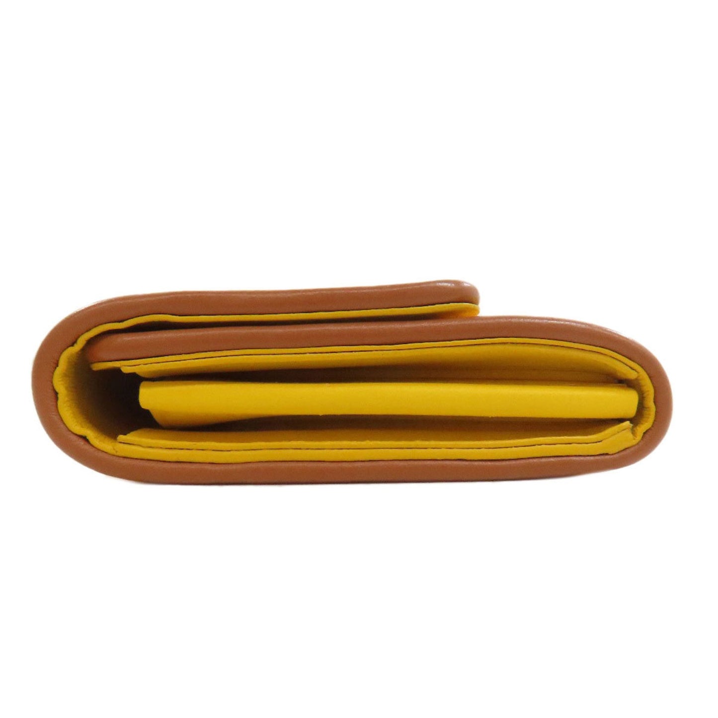 Louis Vuitton Capucines, Yellow, Canvas, wallet
