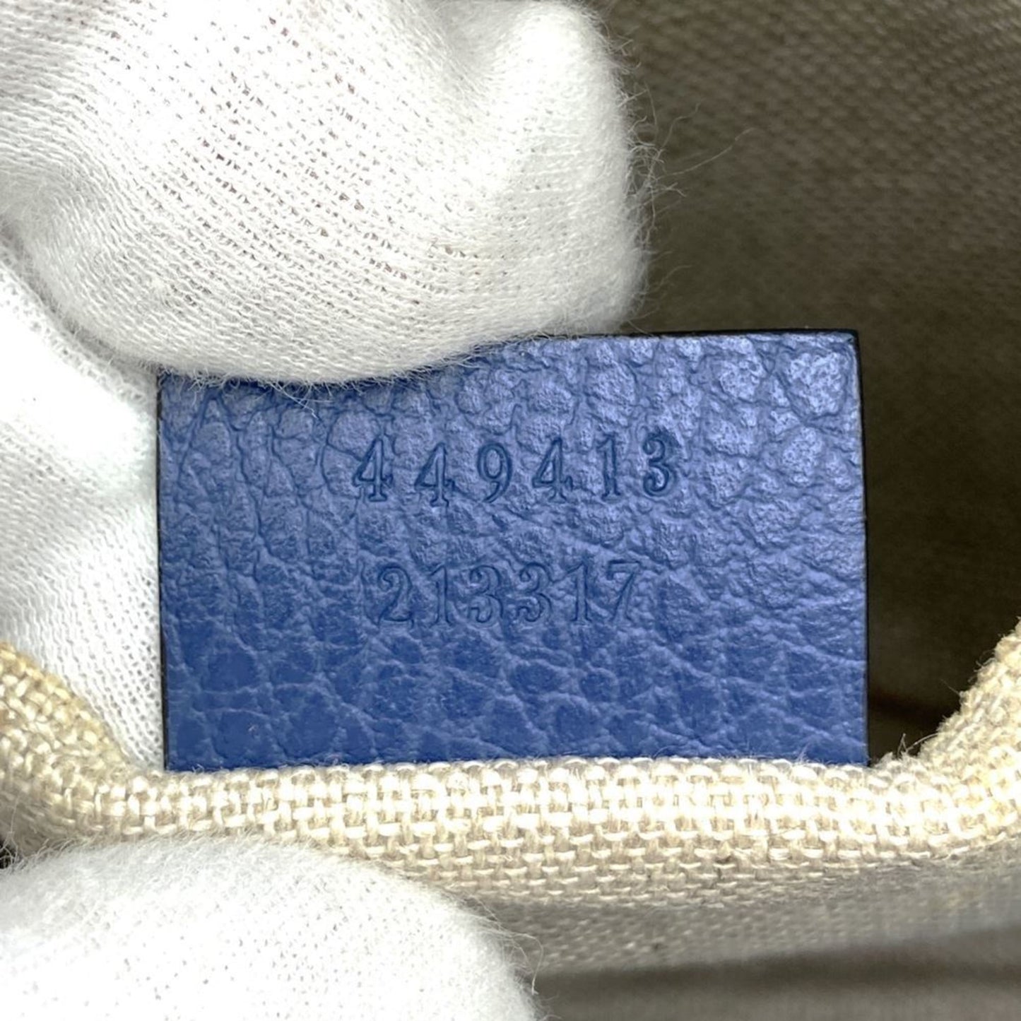 Gucci Bree, Beige, Canvas, shoulder