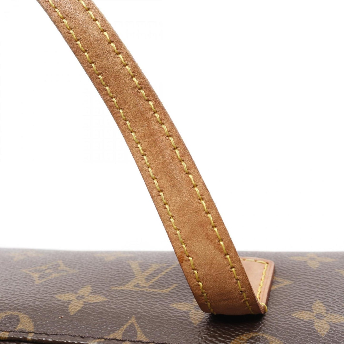 Louis Vuitton Sonatine, Brown, Canvas, handbag