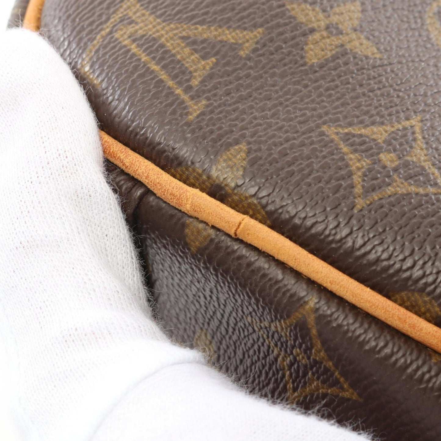 Louis Vuitton Trouville, Brown, Canvas, handbag