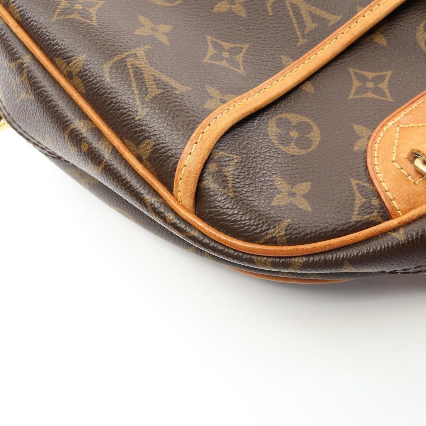 Louis Vuitton Trouville, Brown, Canvas, handbag