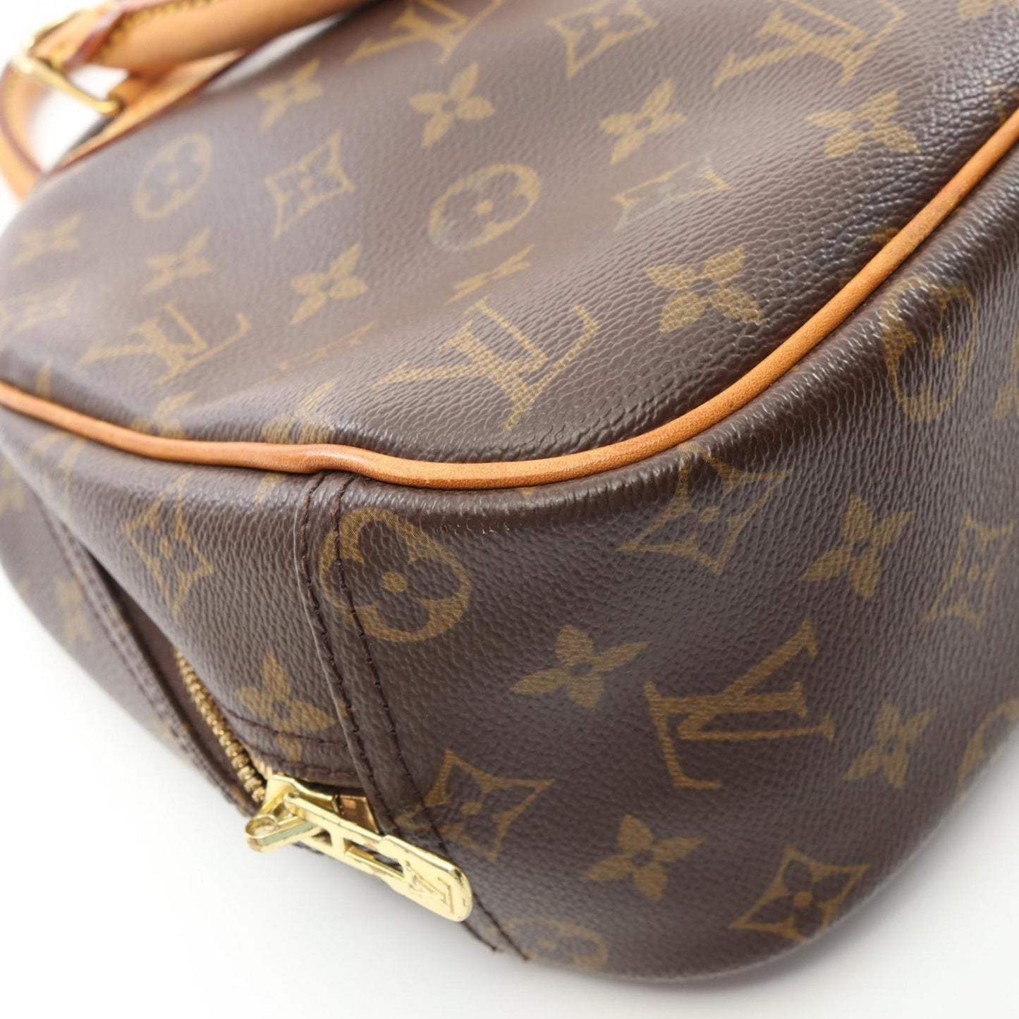Louis Vuitton Trouville, Brown, Canvas, handbag