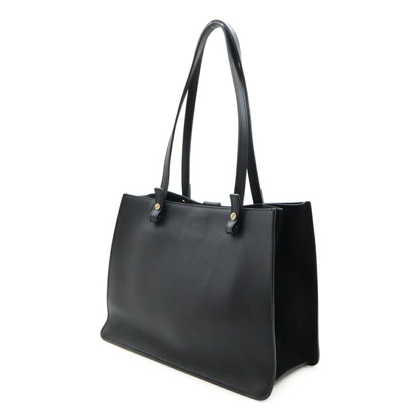 Chloé Faye, Black, Leather, shoulder