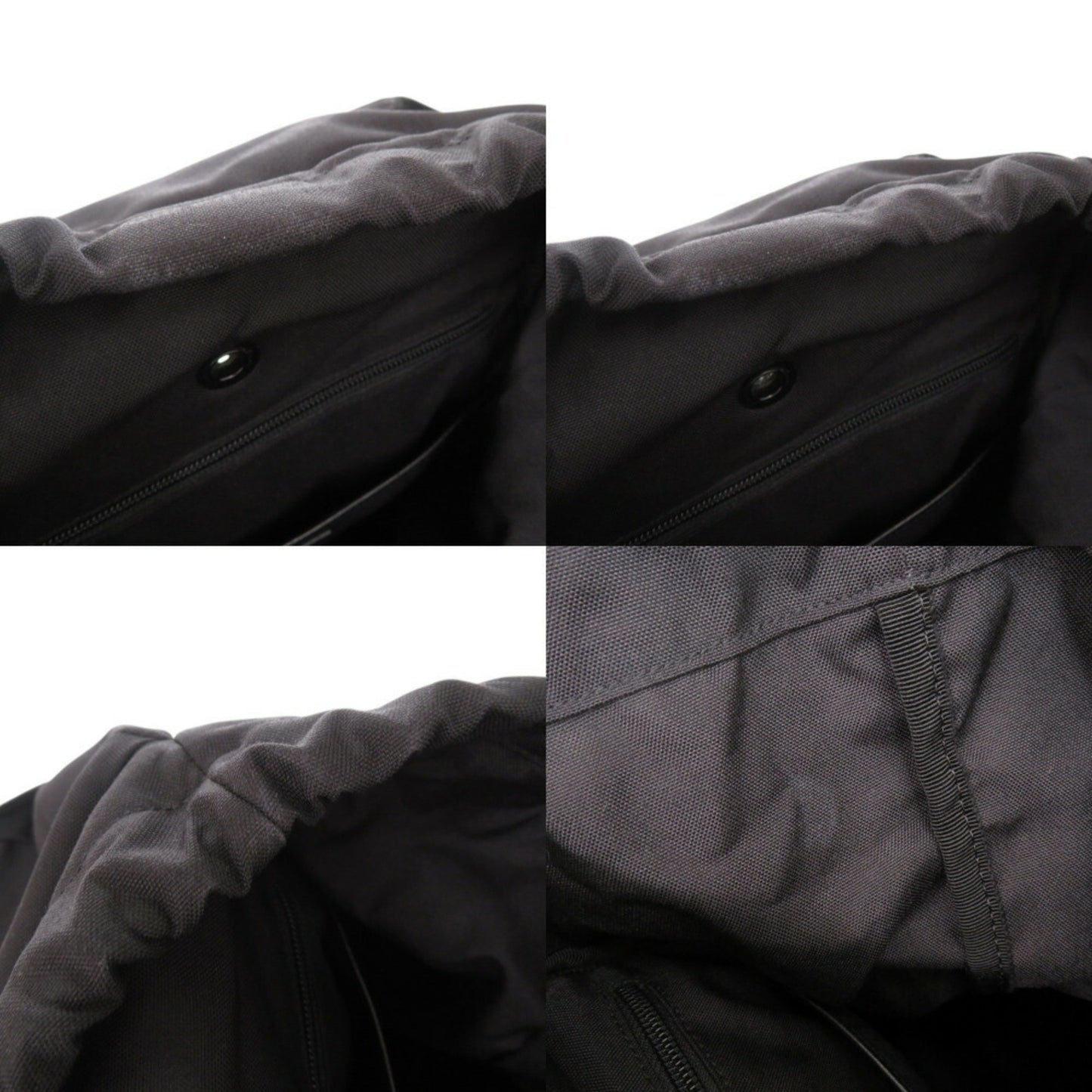 Saint Laurent -, Black, Synthetic, backpack