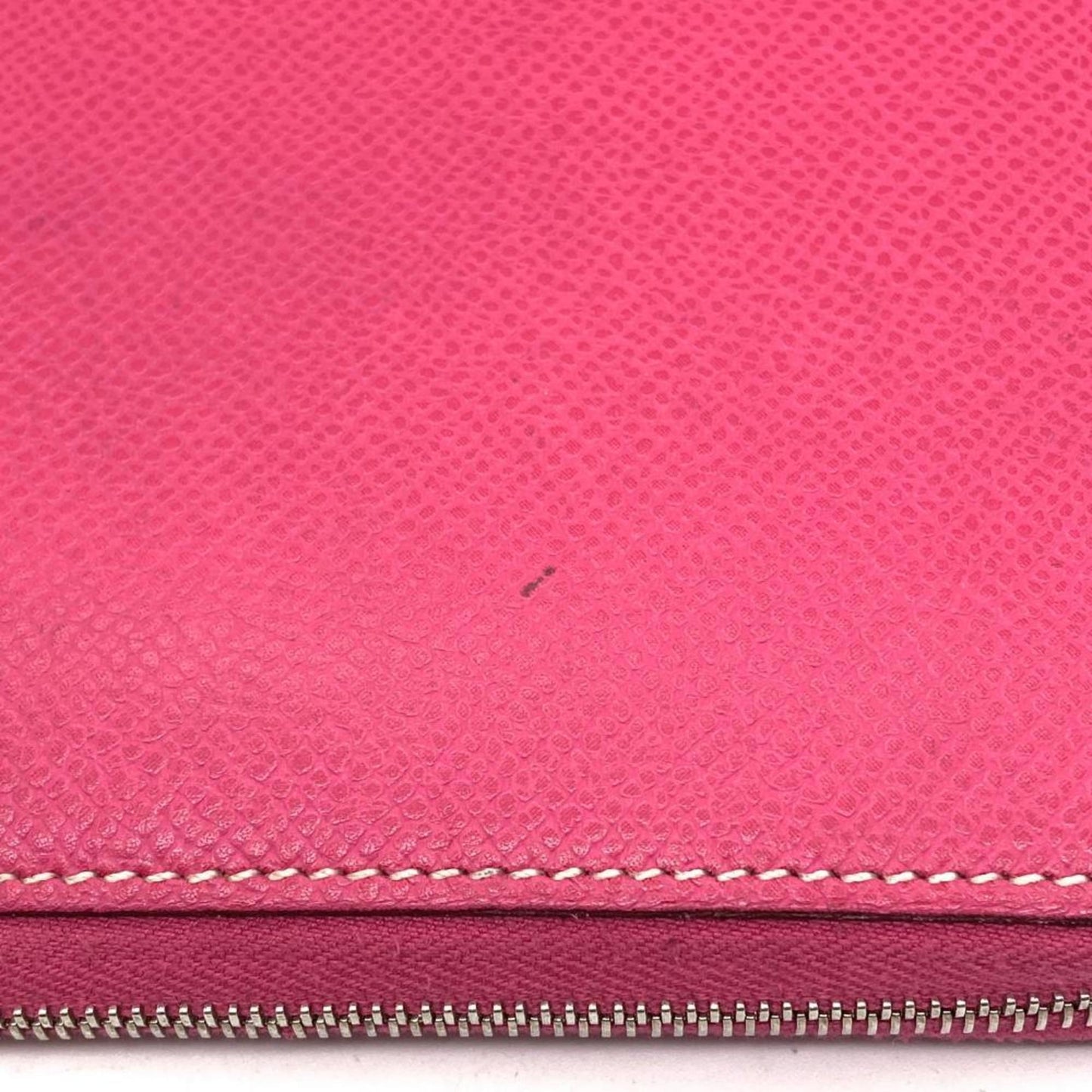 Hermès Silk'In, Pink, Leather, wallet
