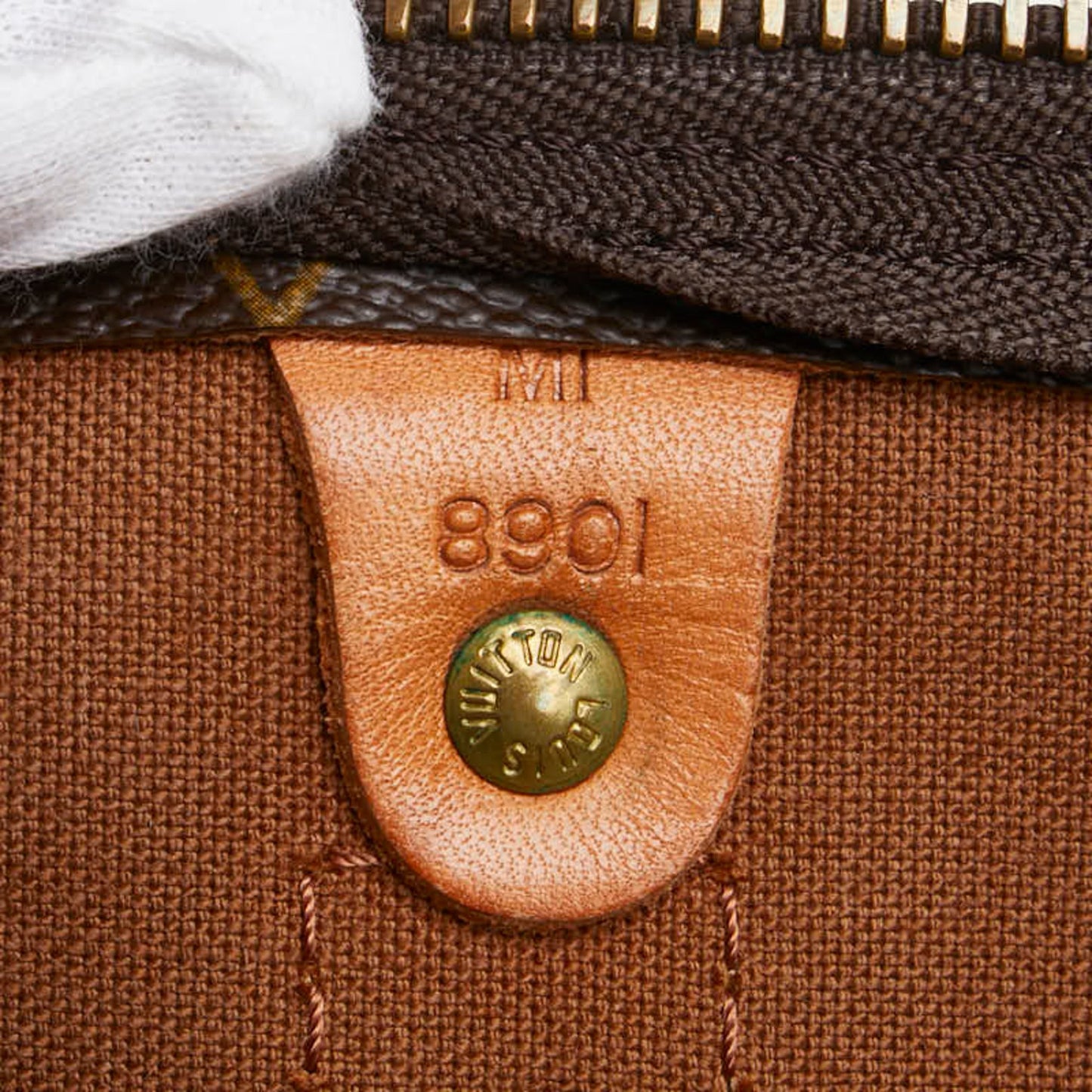 Louis Vuitton Keepall 55, Brown, Canvas, travel