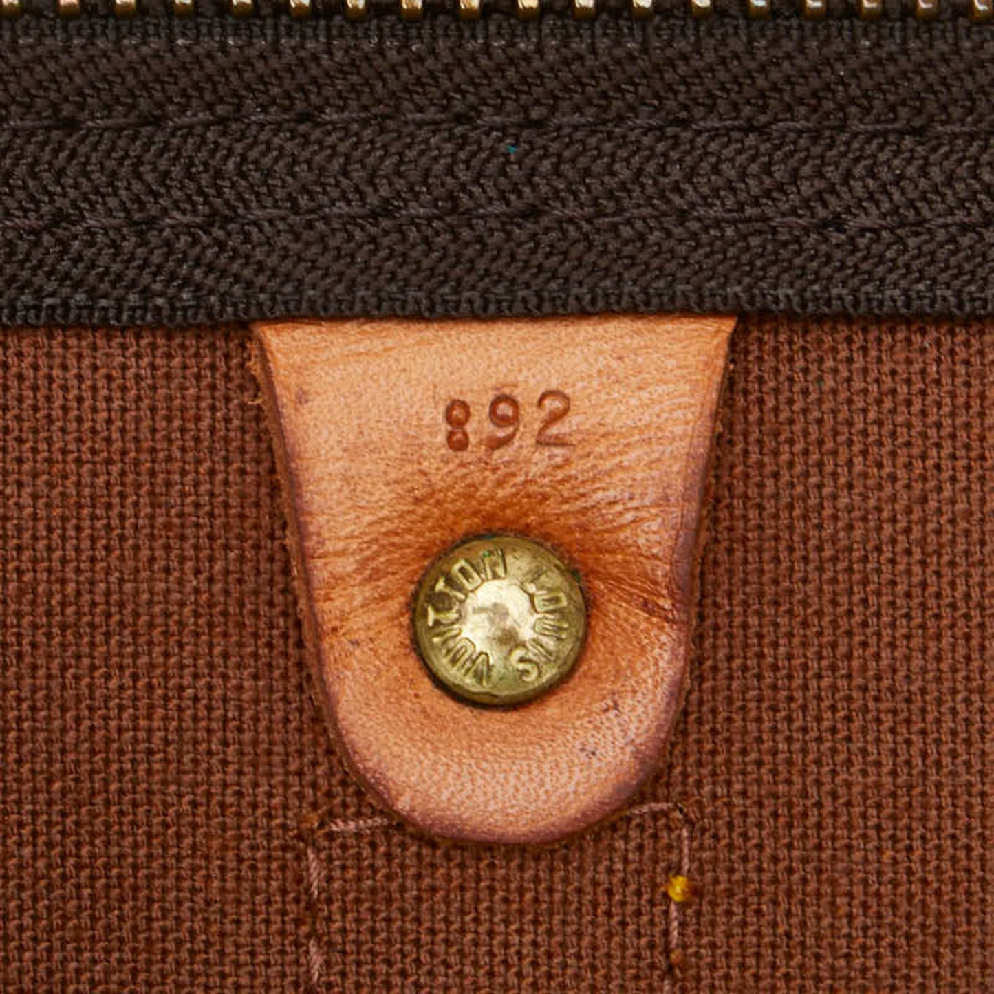 Louis Vuitton Keepall 50, Brown, Canvas, travel