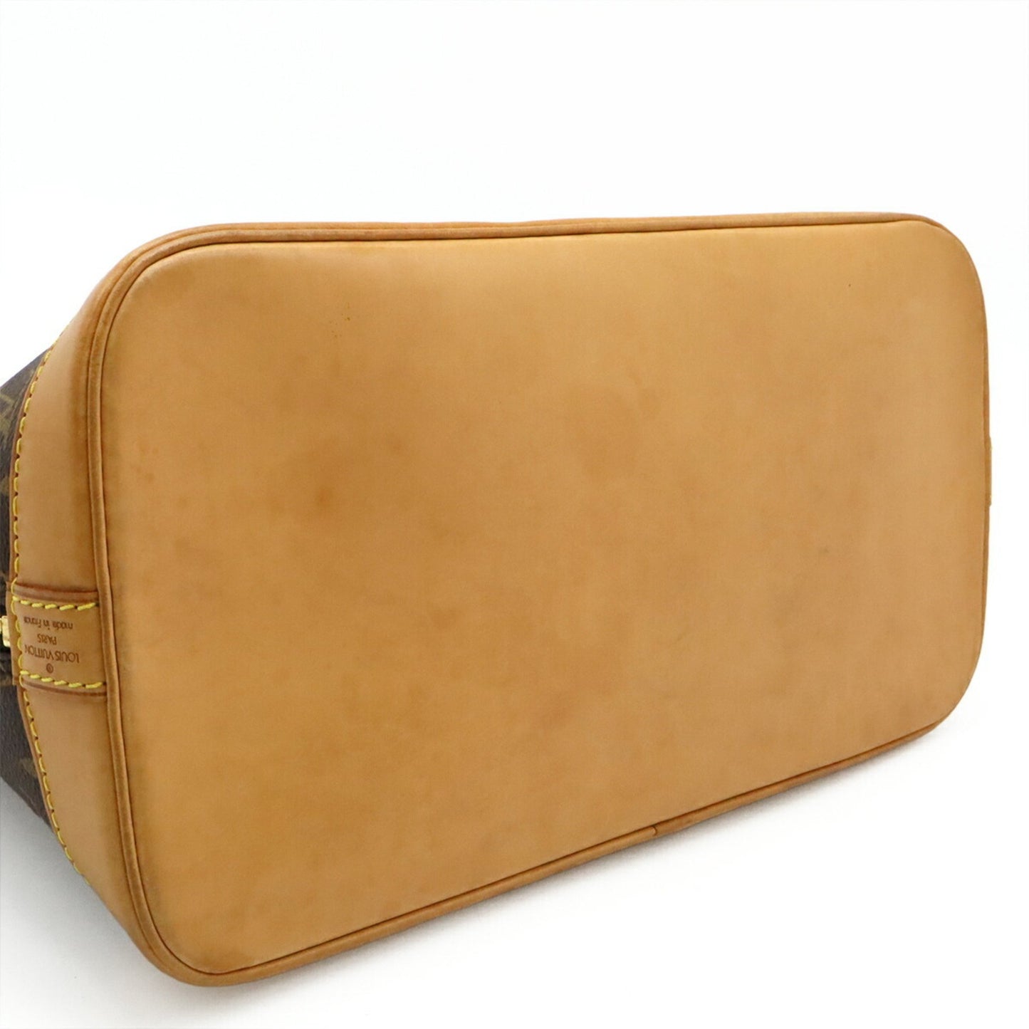 Louis Vuitton Alma, Brown, Canvas, handbag