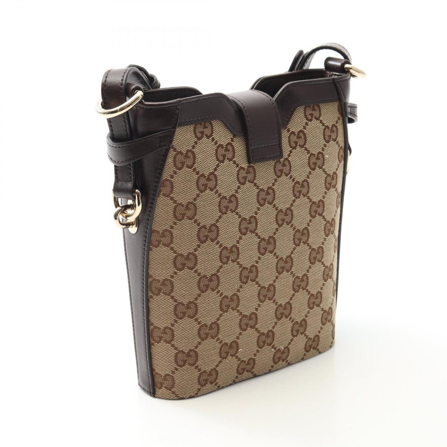 Gucci Mini Bucket Bag, "BEIGE, BROWN", "CANVAS, LEATHER", shoulder