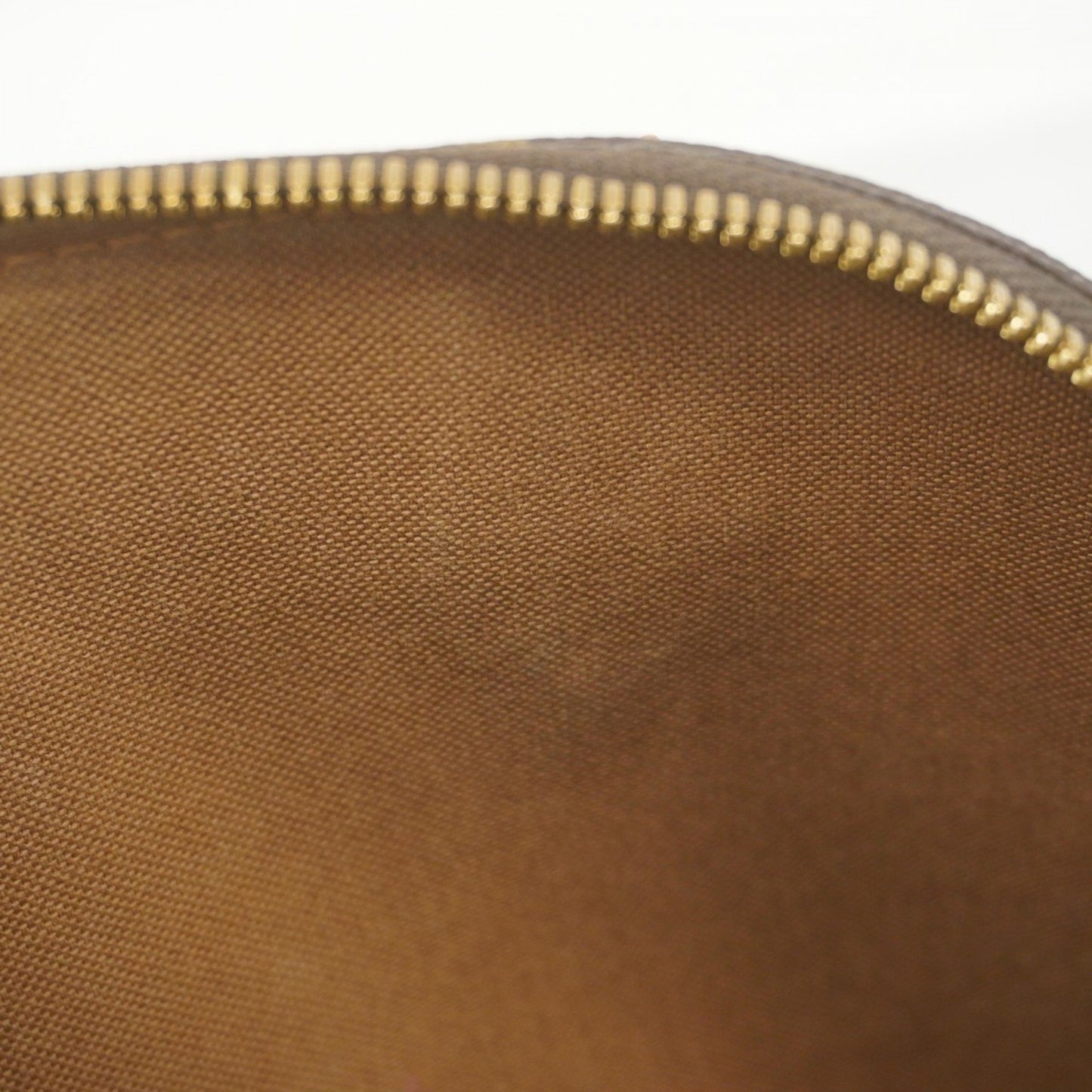 Louis Vuitton Alma BB, Brown, Canvas, handbag