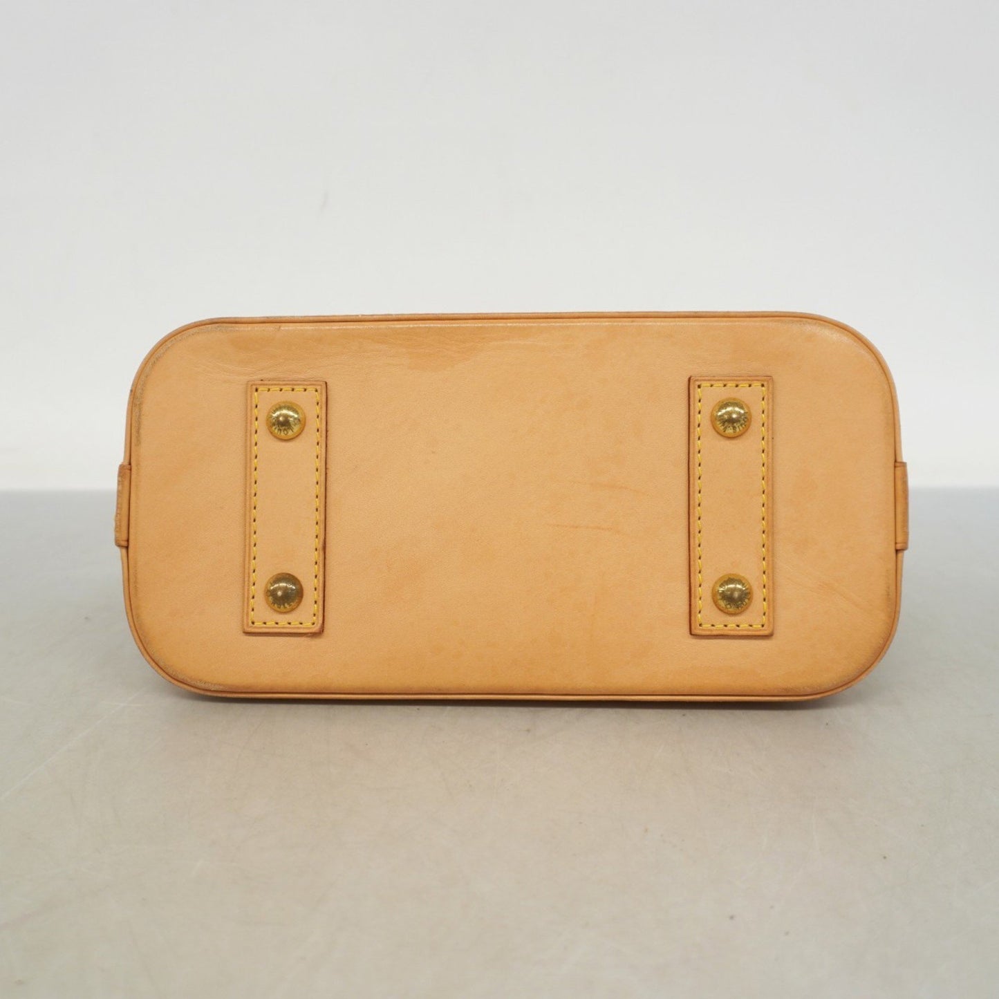 Louis Vuitton Alma BB, Brown, Canvas, handbag