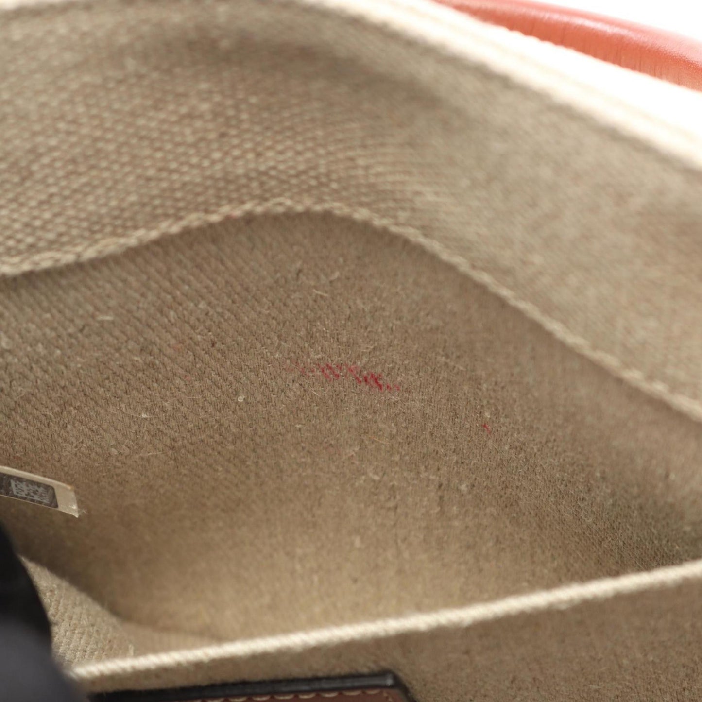 Chloé Woody, Beige, Canvas, handbag
