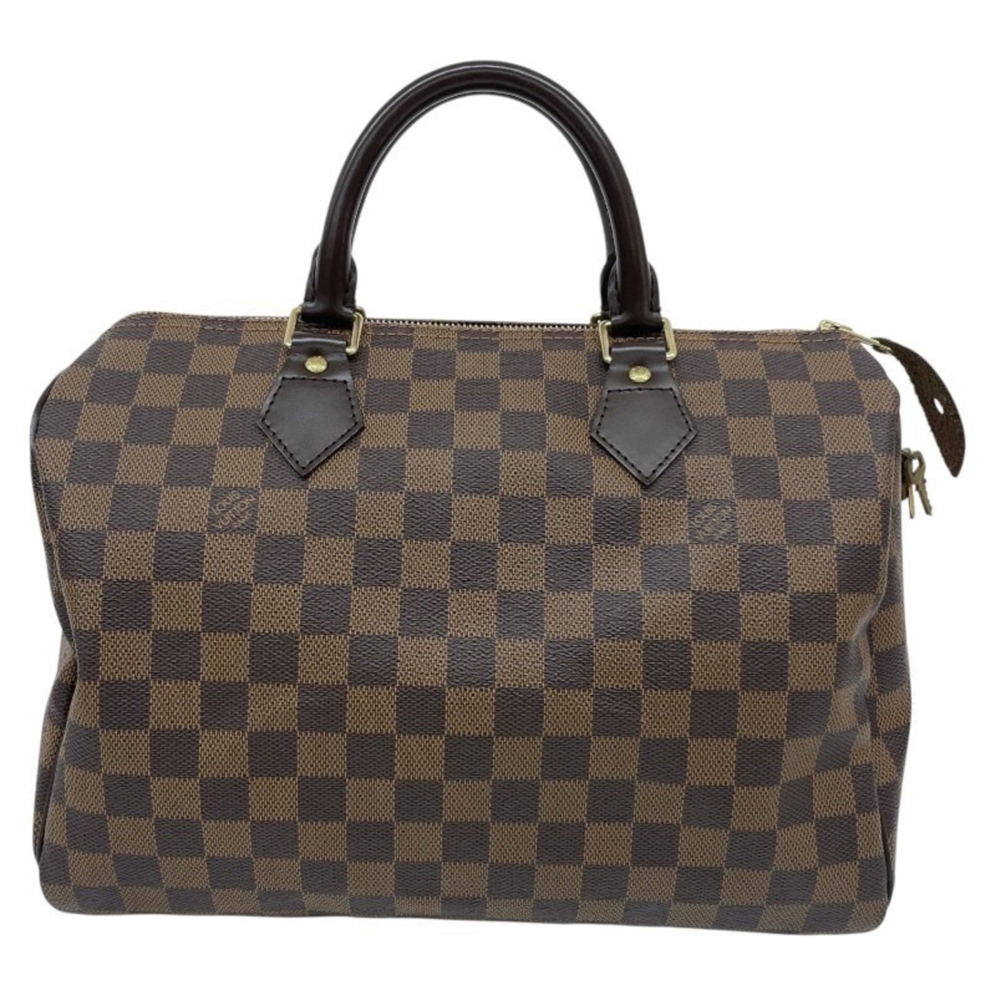 Louis Vuitton Speedy 30, Brown, Canvas, handbag