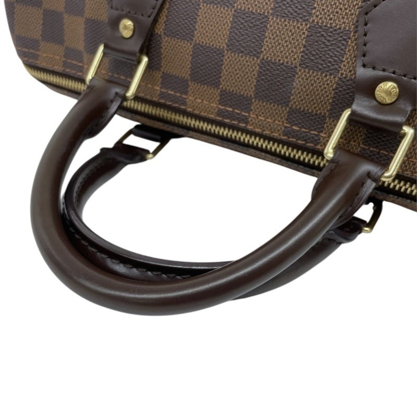 Louis Vuitton Speedy 30, Brown, Canvas, handbag