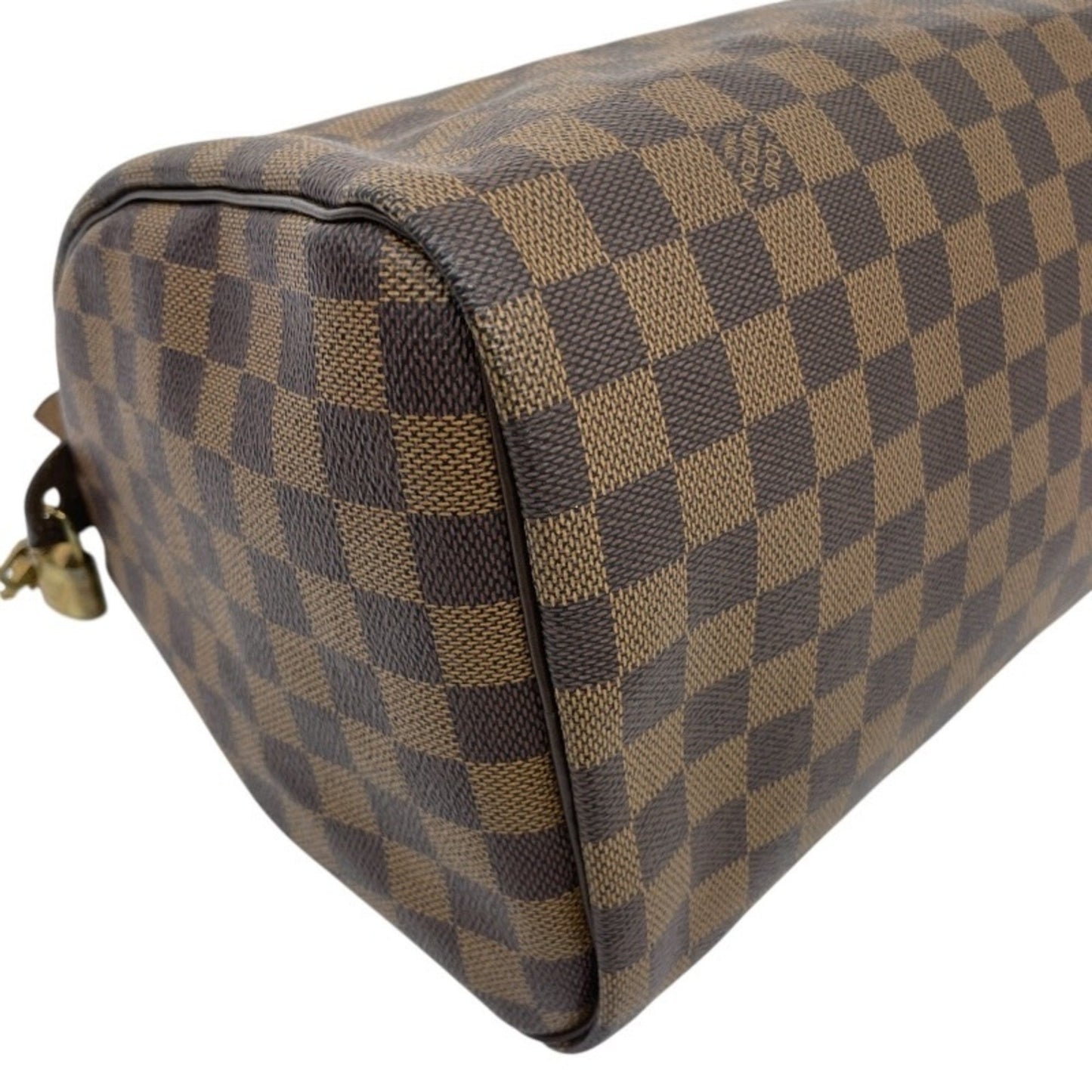 Louis Vuitton Speedy 30, Brown, Canvas, handbag