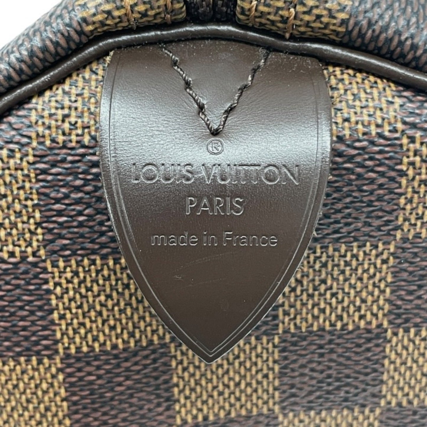 Louis Vuitton Speedy 30, Brown, Canvas, handbag