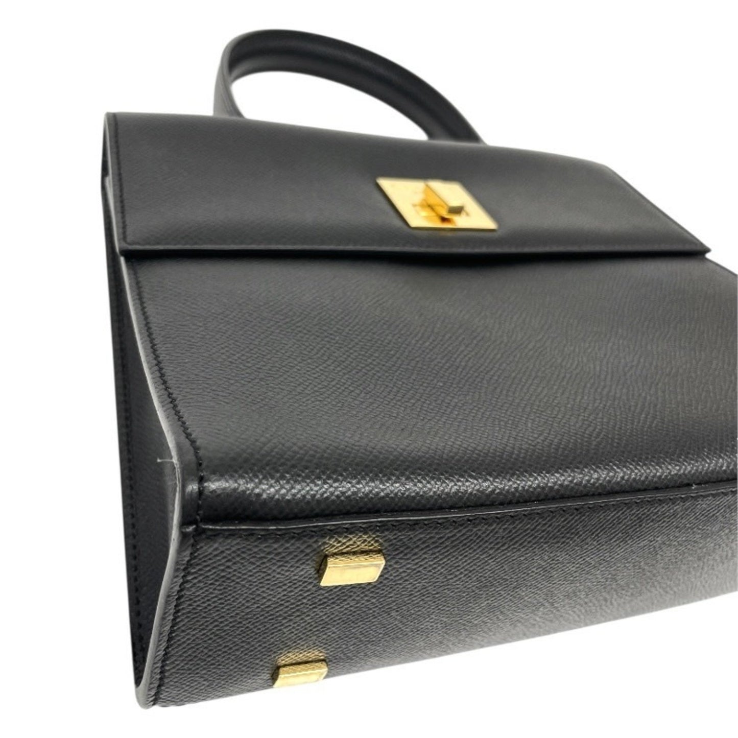 Céline -, Black, Leather, handbag