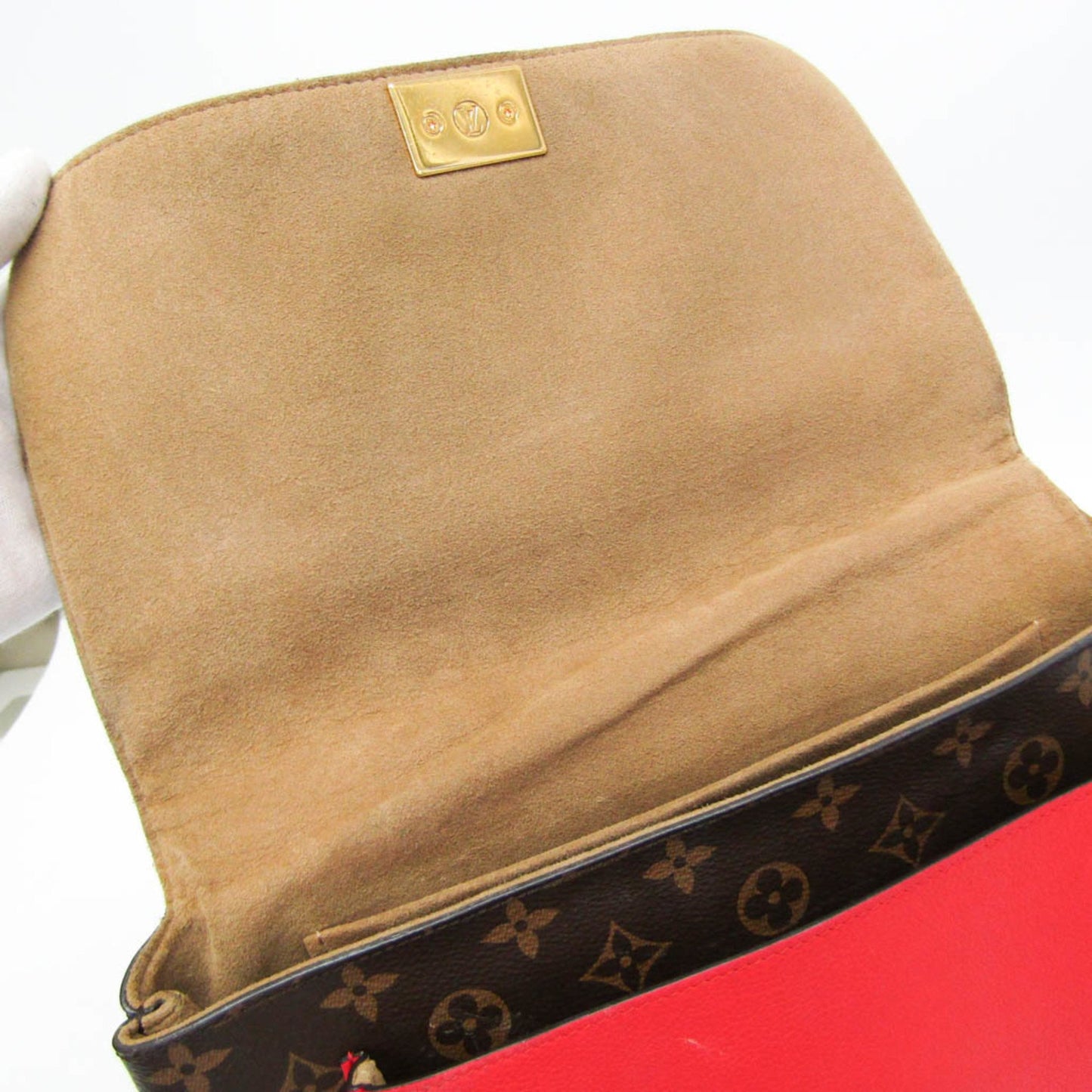 Louis Vuitton Marignan, Brown, Canvas, handbag