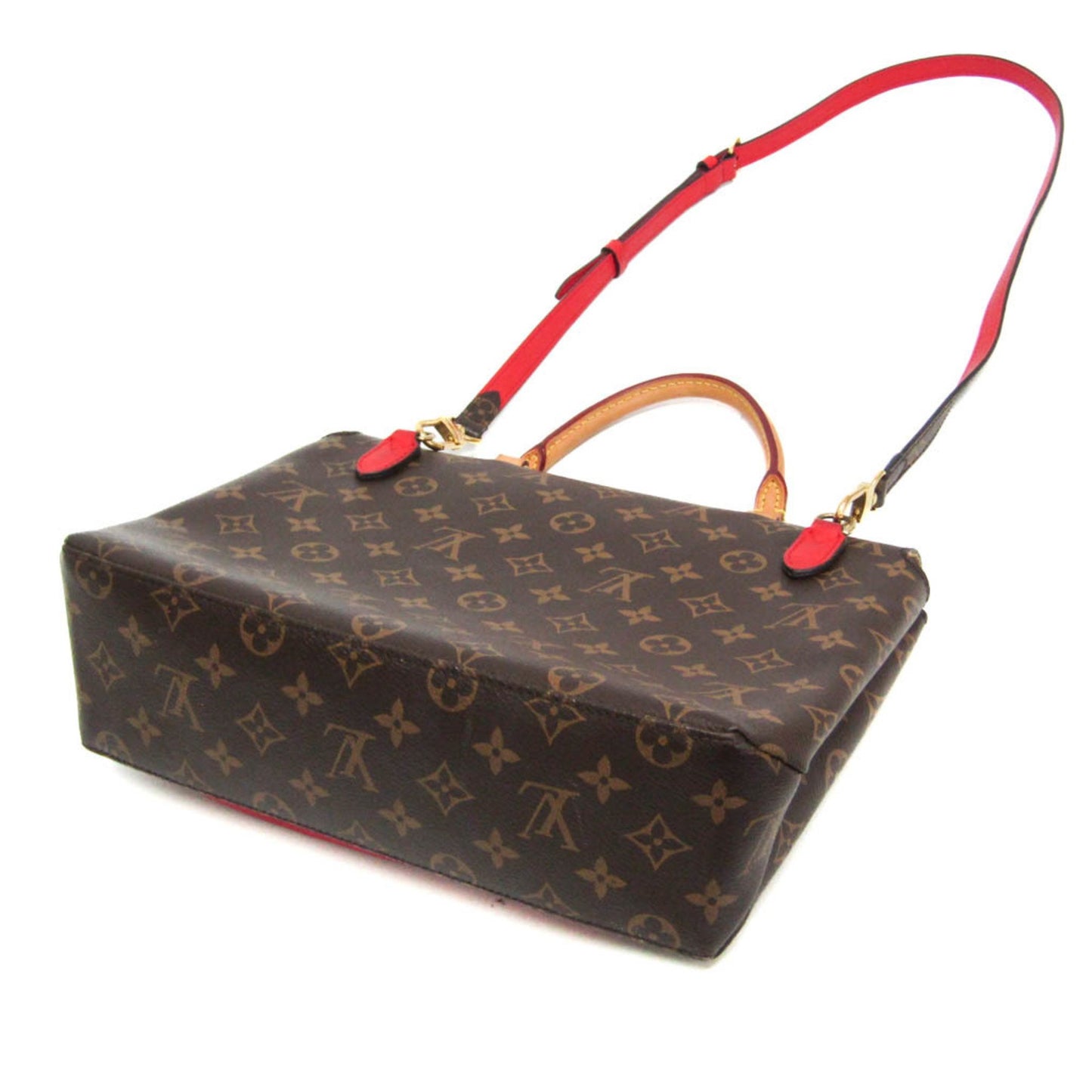 Louis Vuitton Marignan, Brown, Canvas, handbag