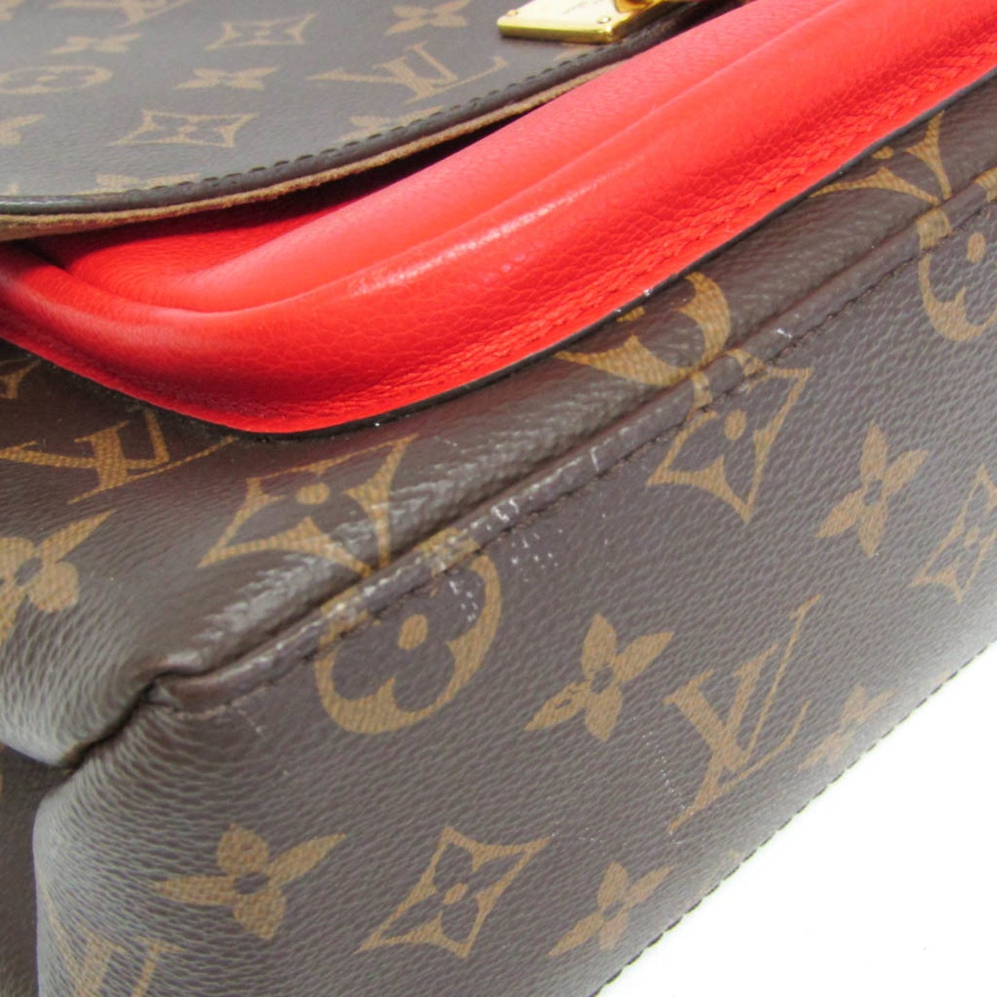 Louis Vuitton Marignan, Brown, Canvas, handbag