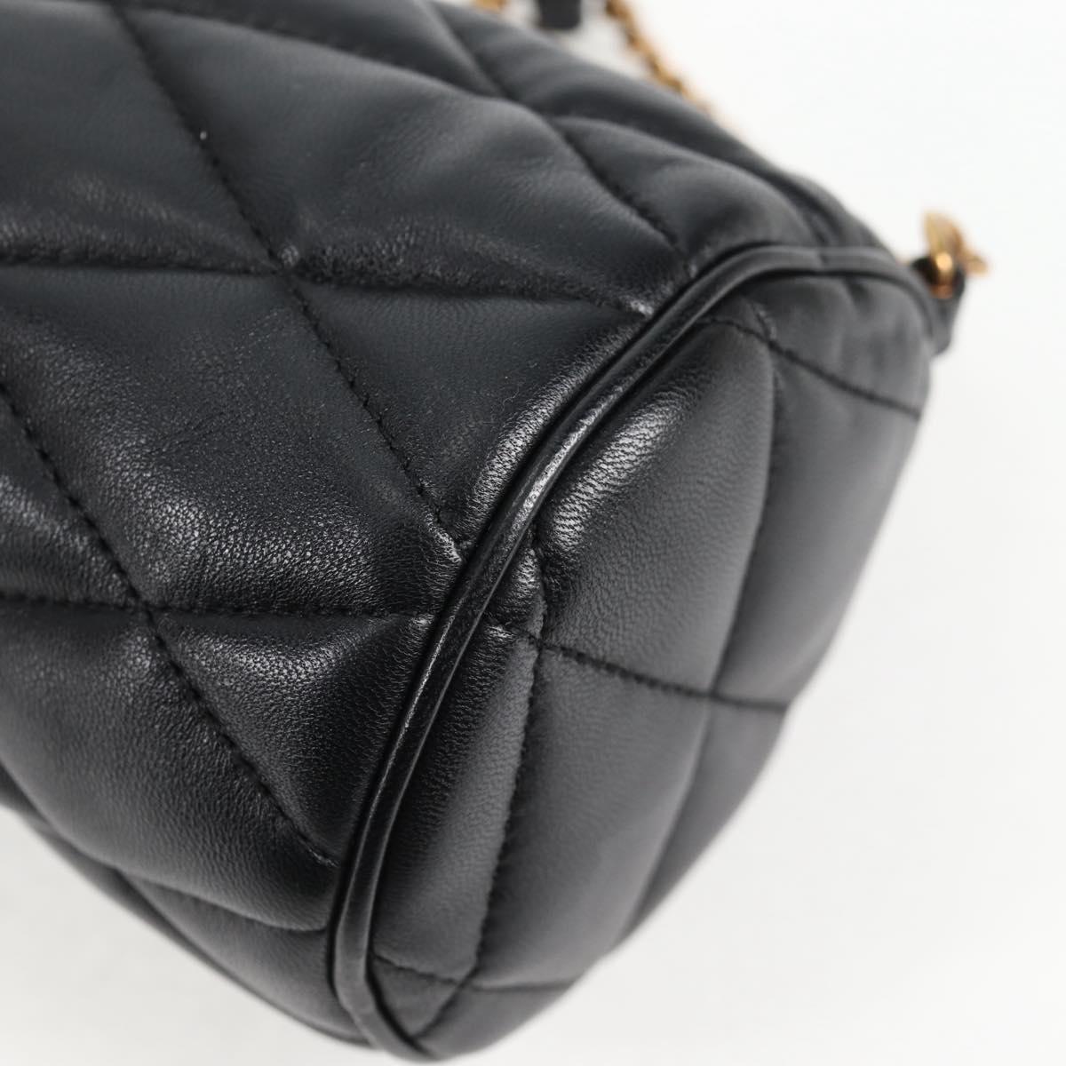 Yves Saint Laurent, Black, Leather, shoulder