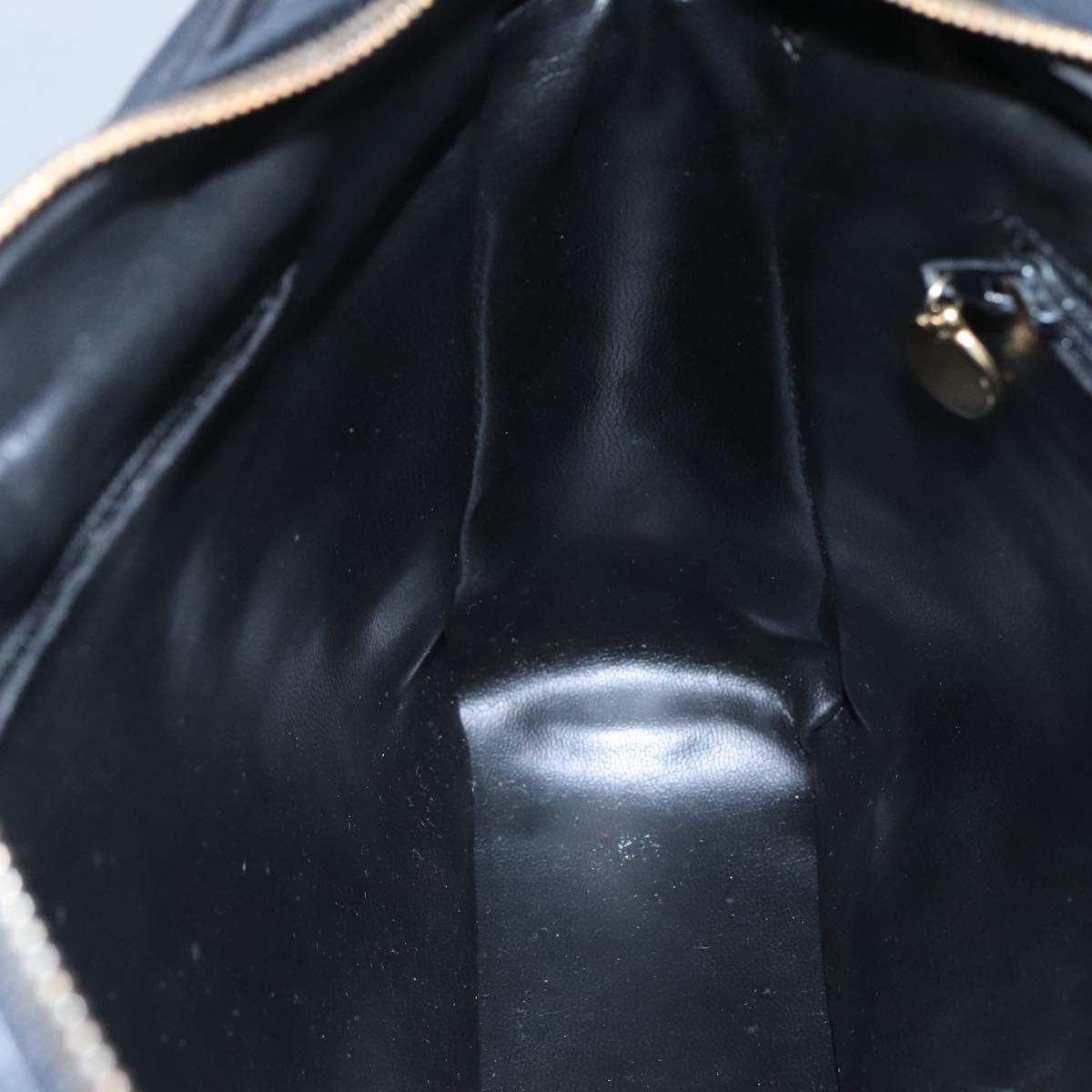 Chanel Camera, Black, Leather, shoulder